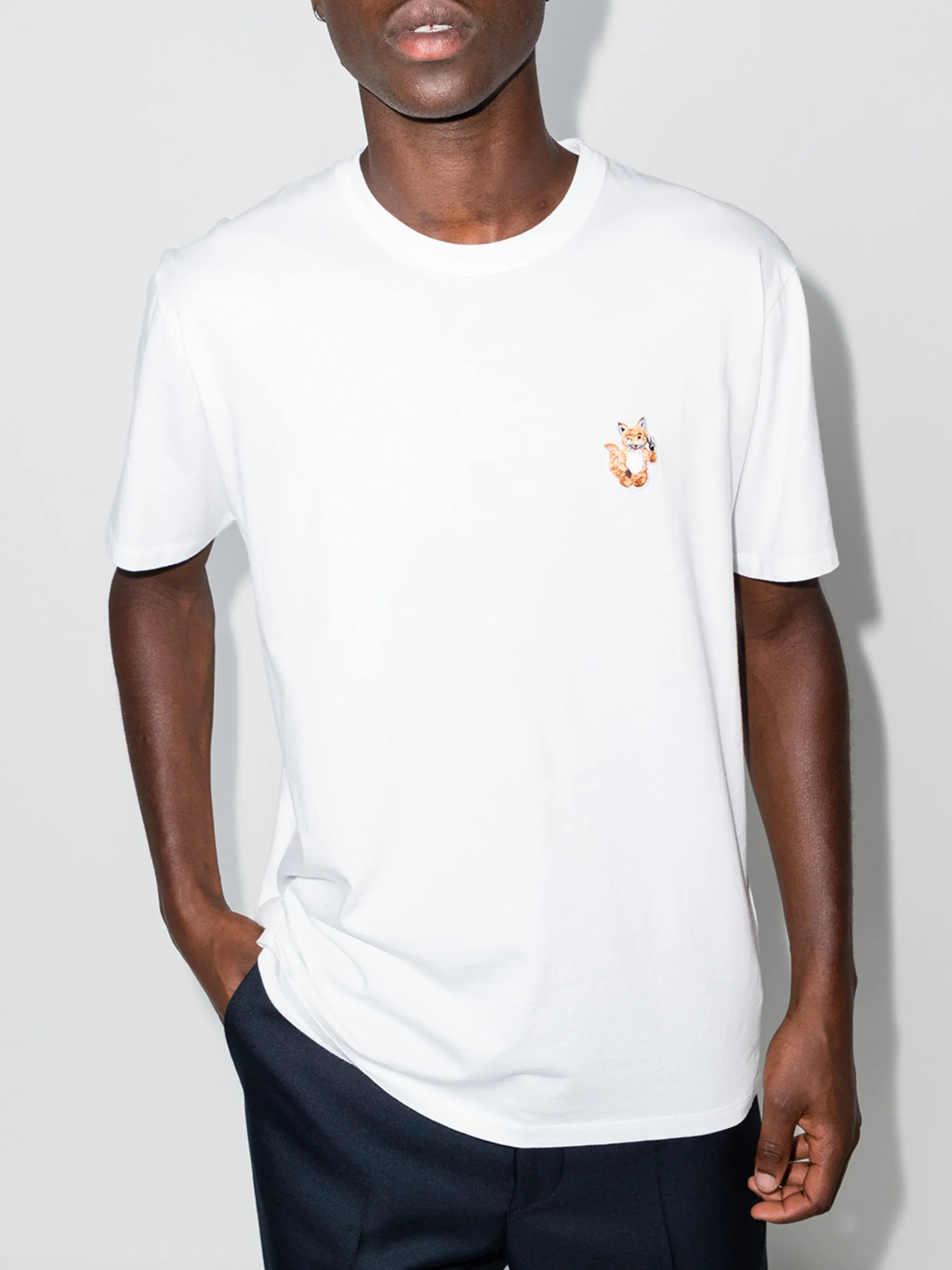 small Fox patch T-shirt