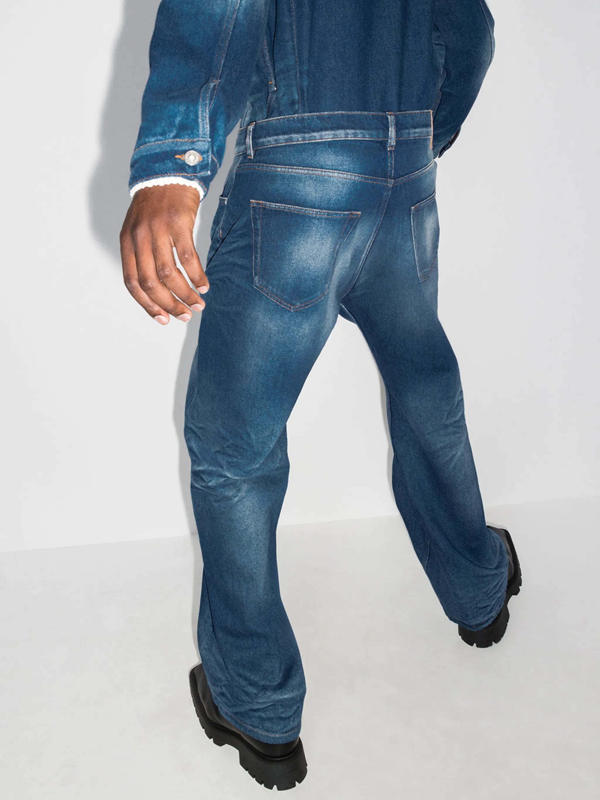 Wire straight leg jeans