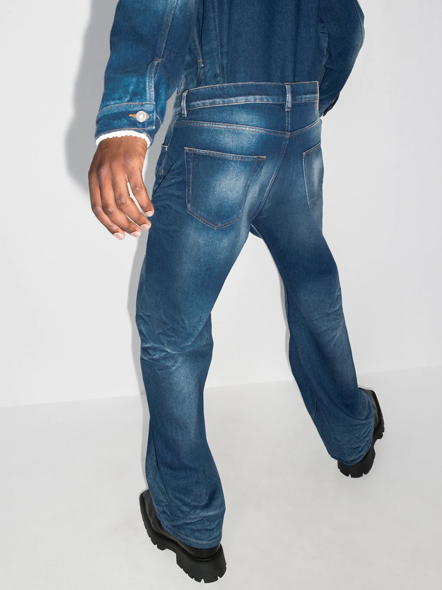 Wire straight leg jeans