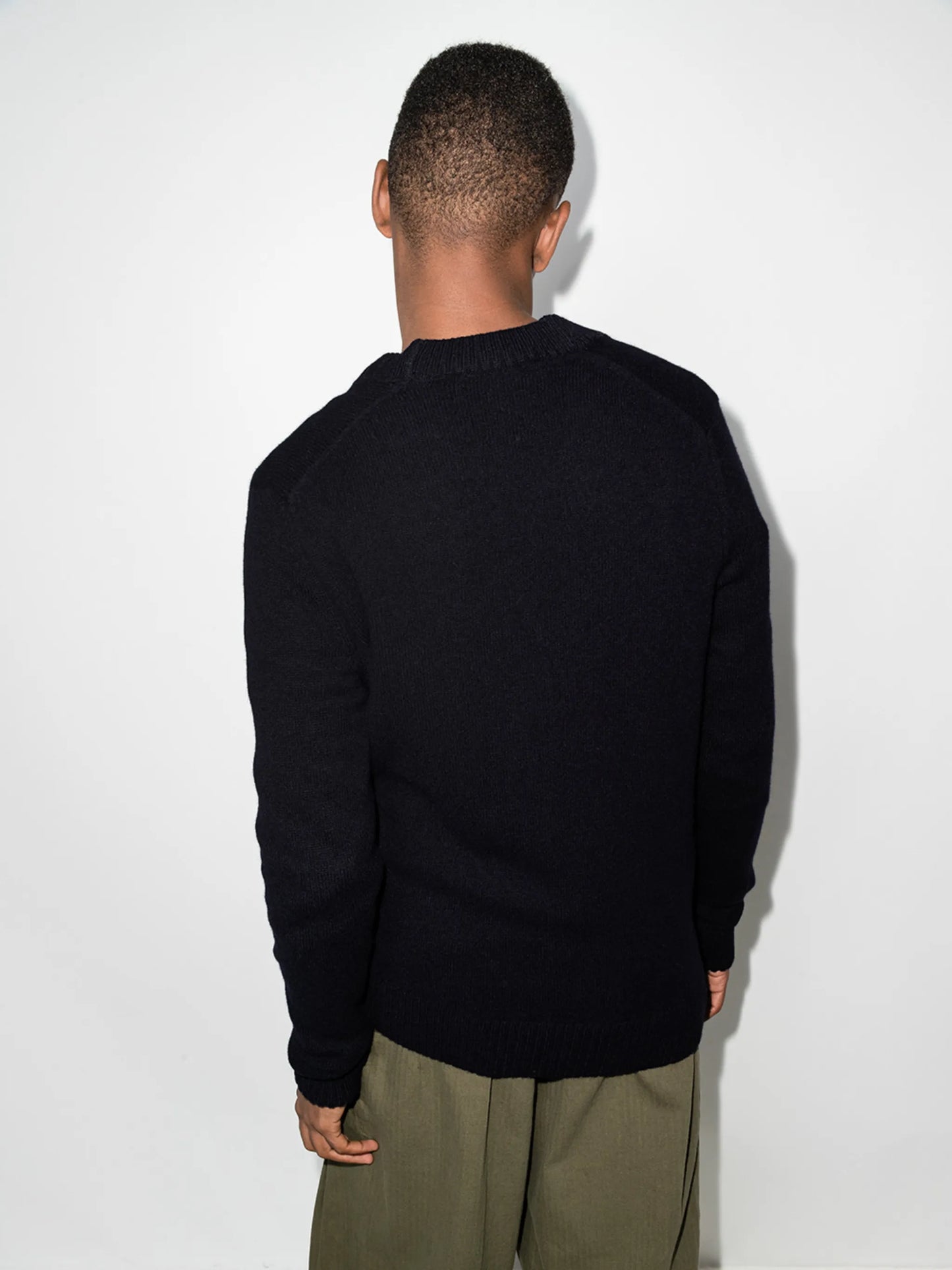 Fox Patch V-neck cardigan