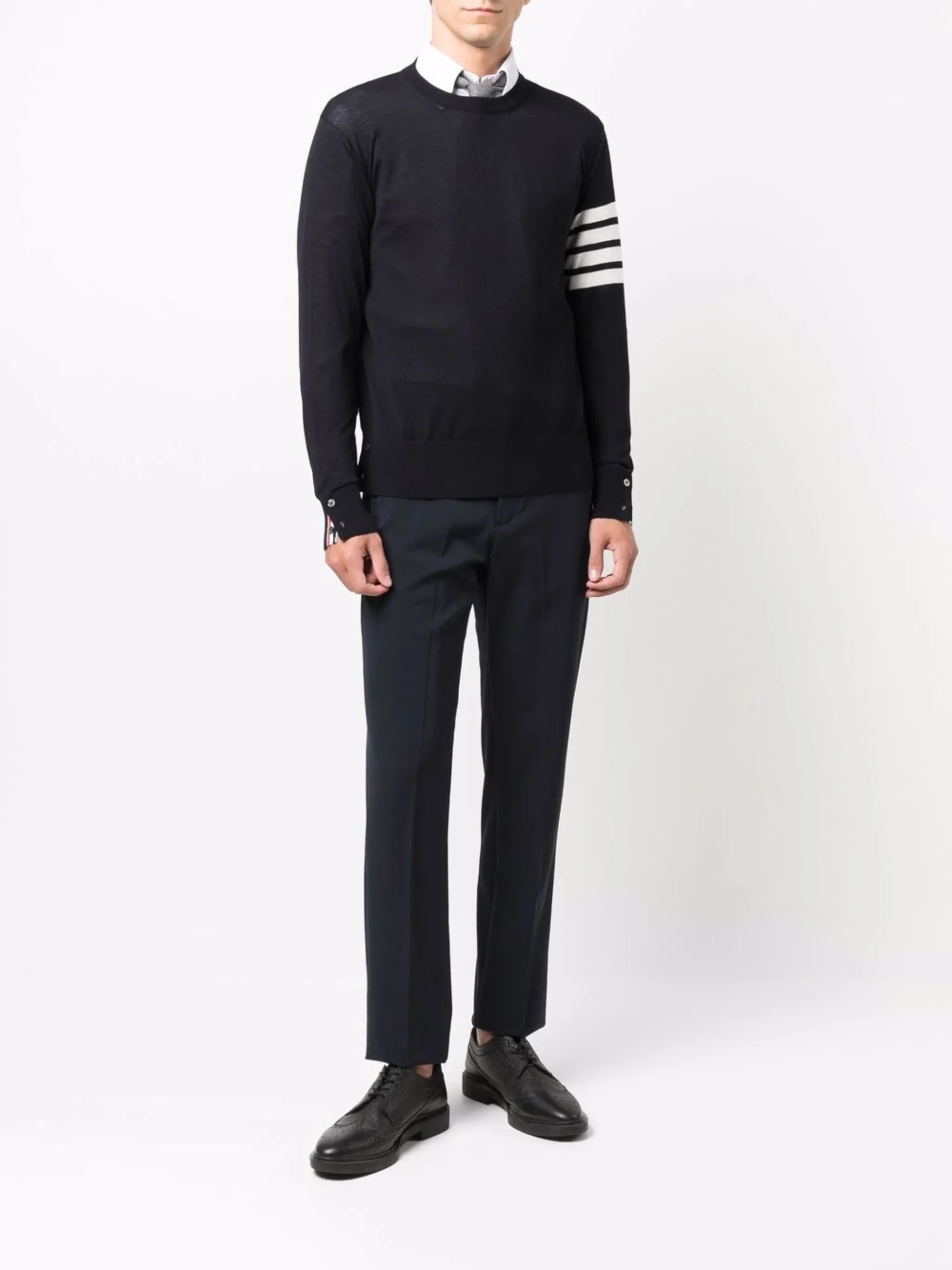 4-Bar knitted jumper