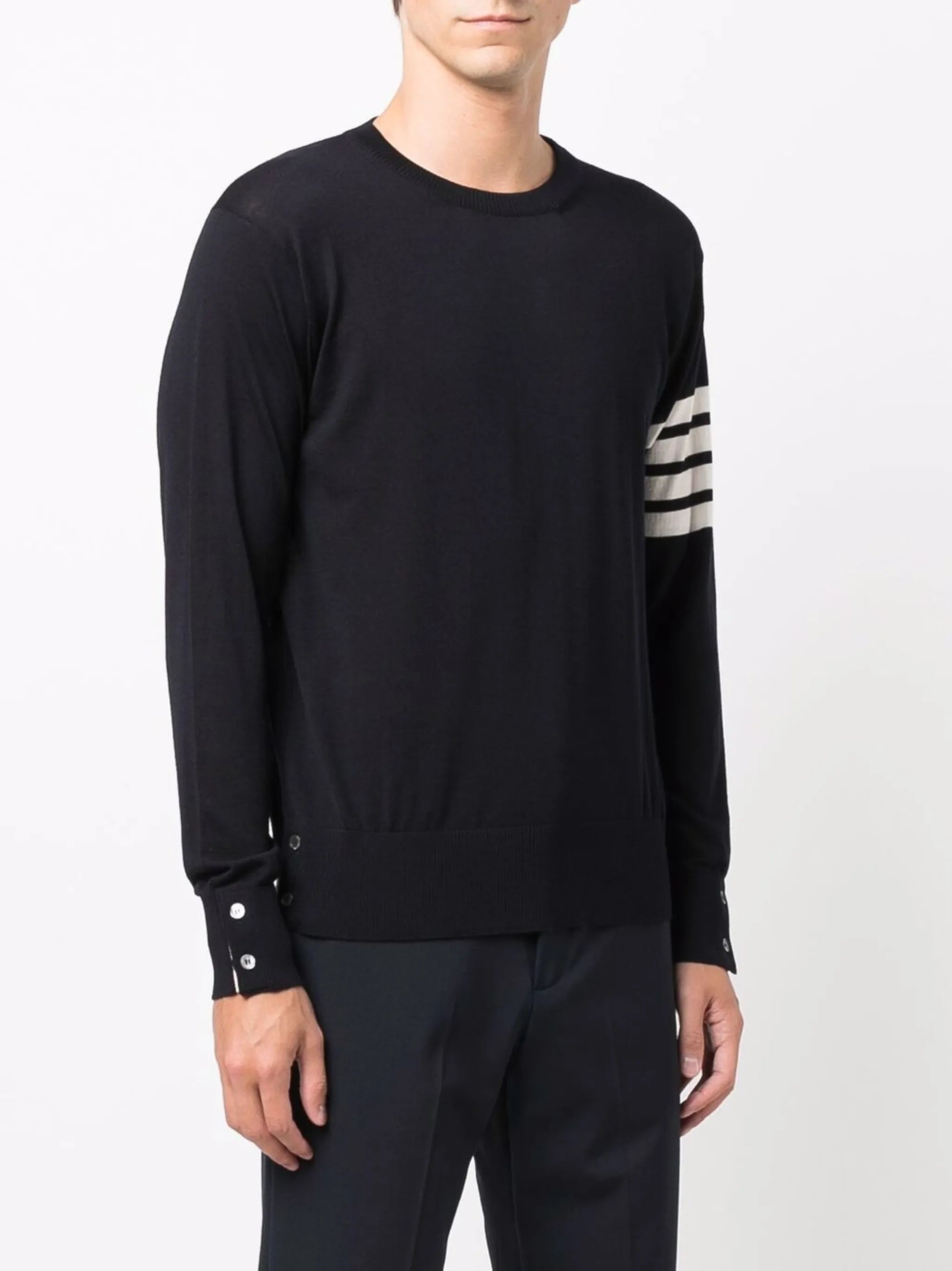 4-Bar knitted jumper