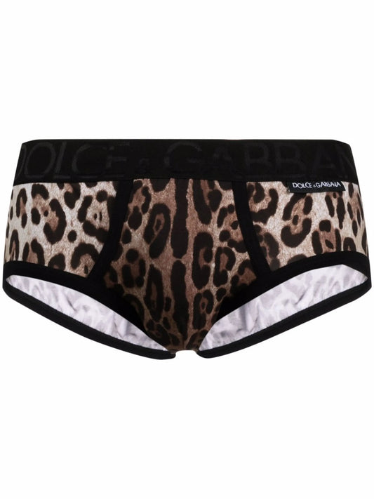 leopard-print boxer briefs