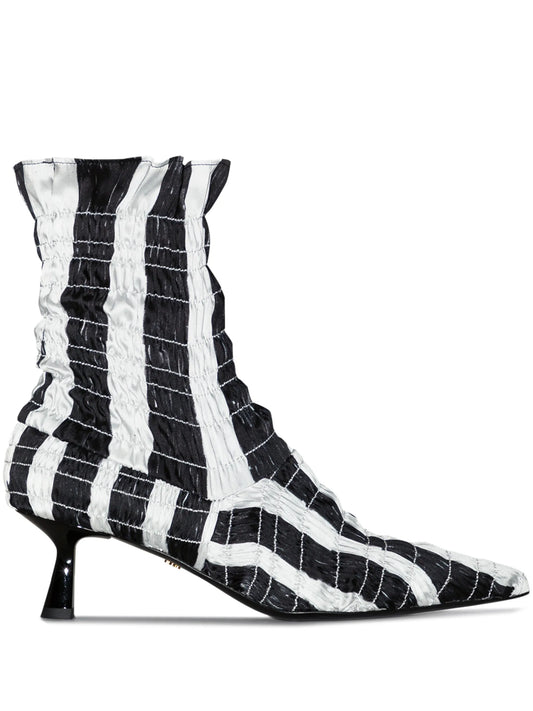 Marthe 60mm shirred boots