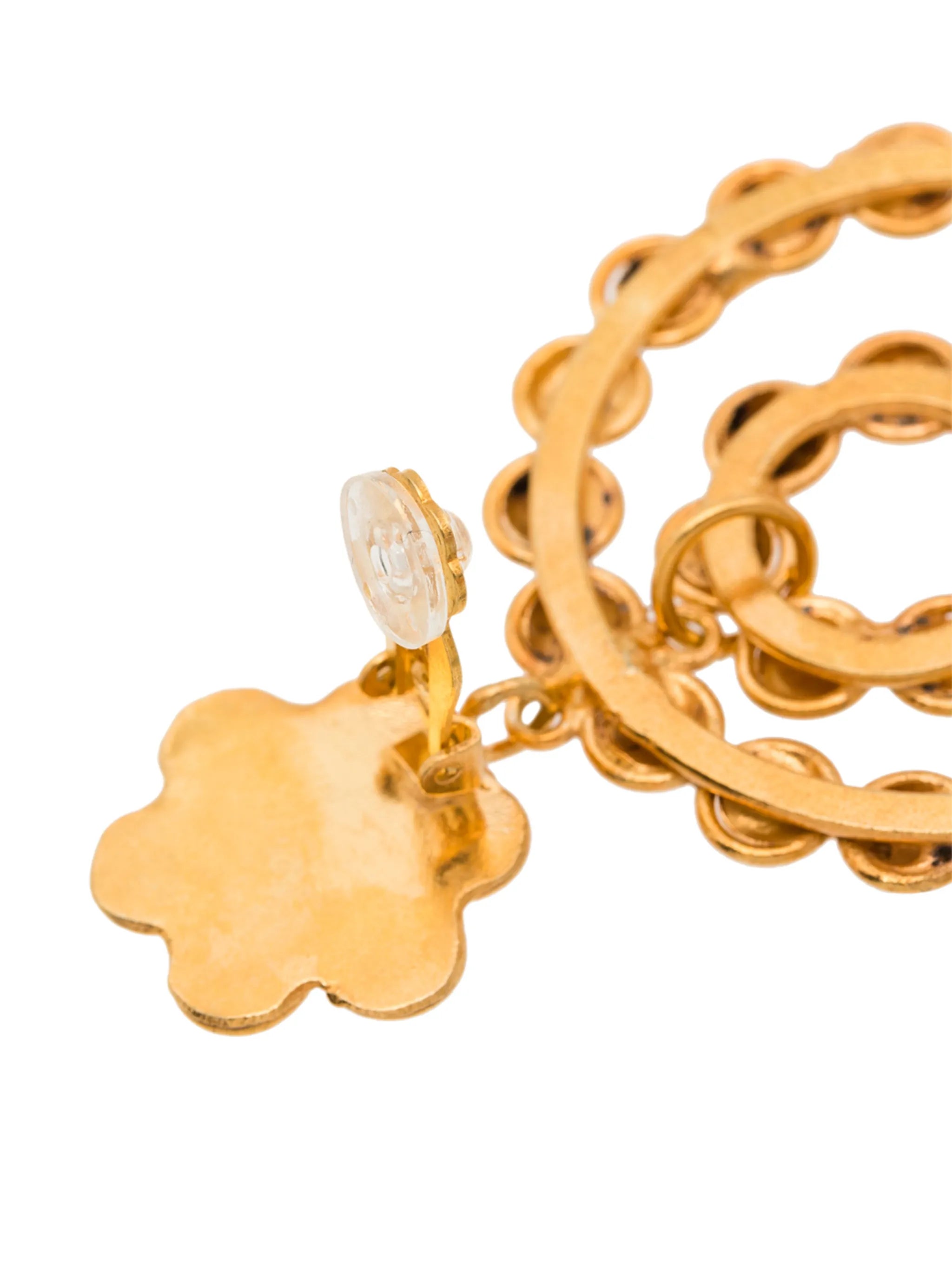 Flower Candies clip-on earrings