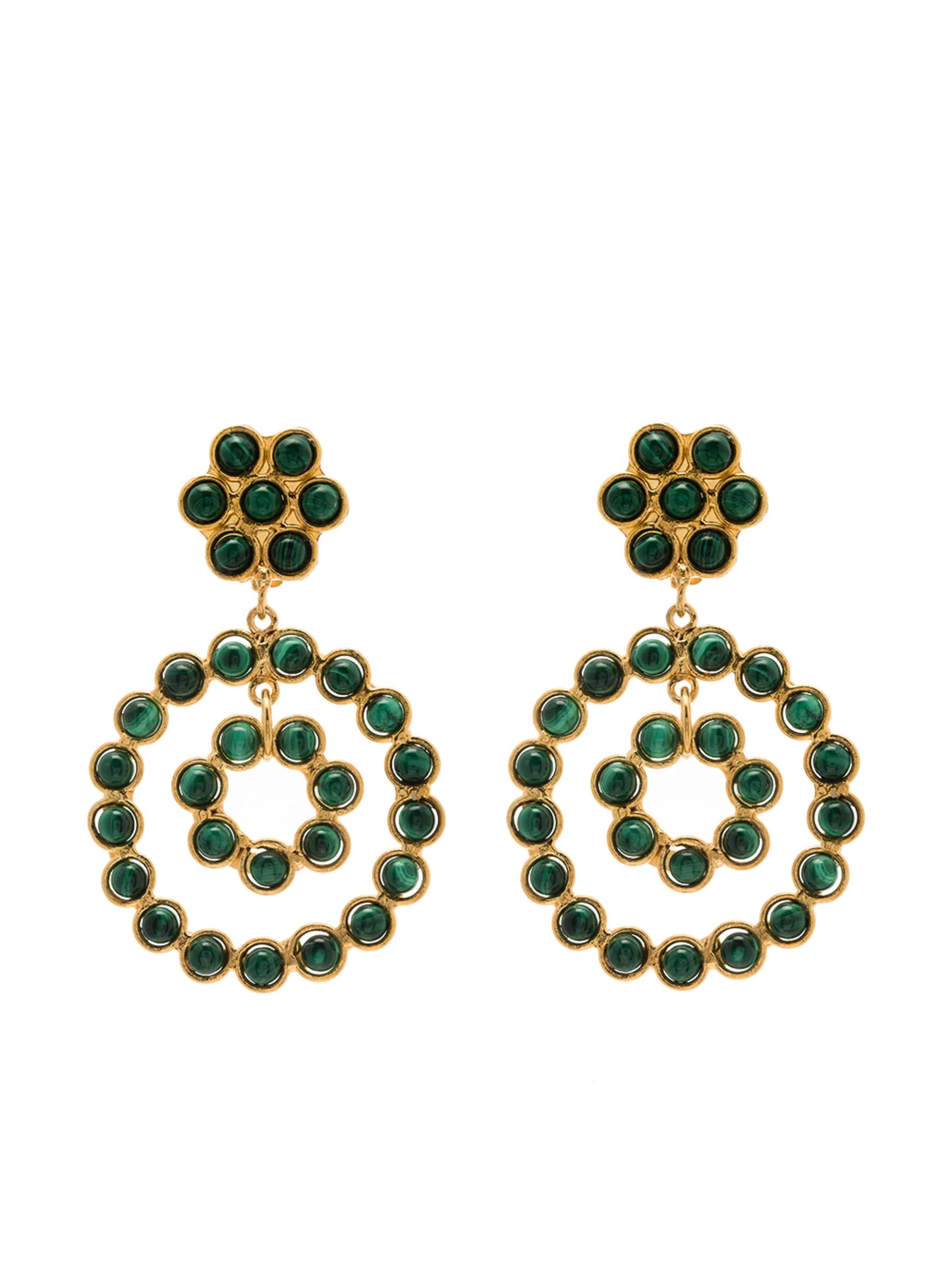 flower candies drop earrings