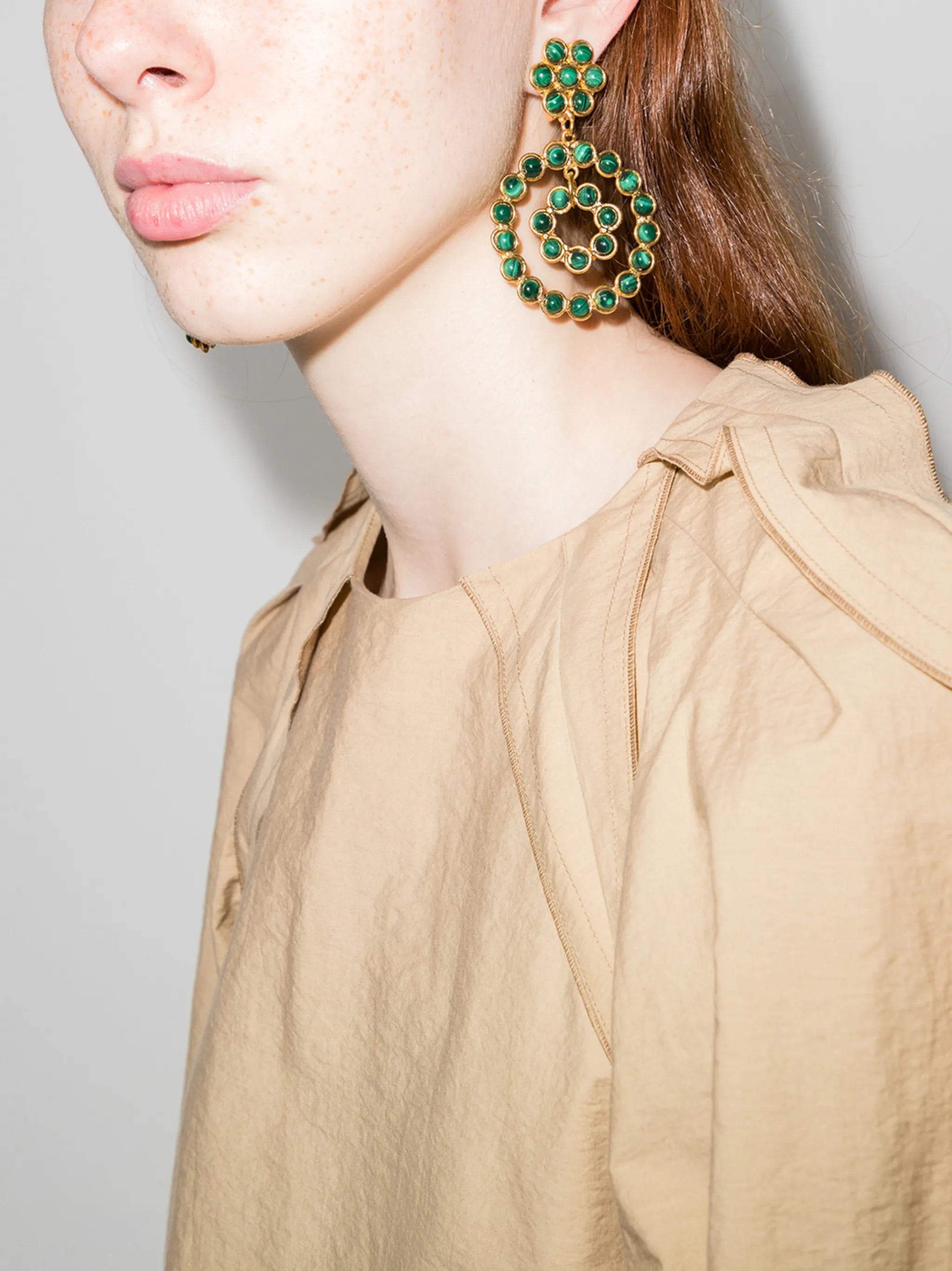 flower candies drop earrings