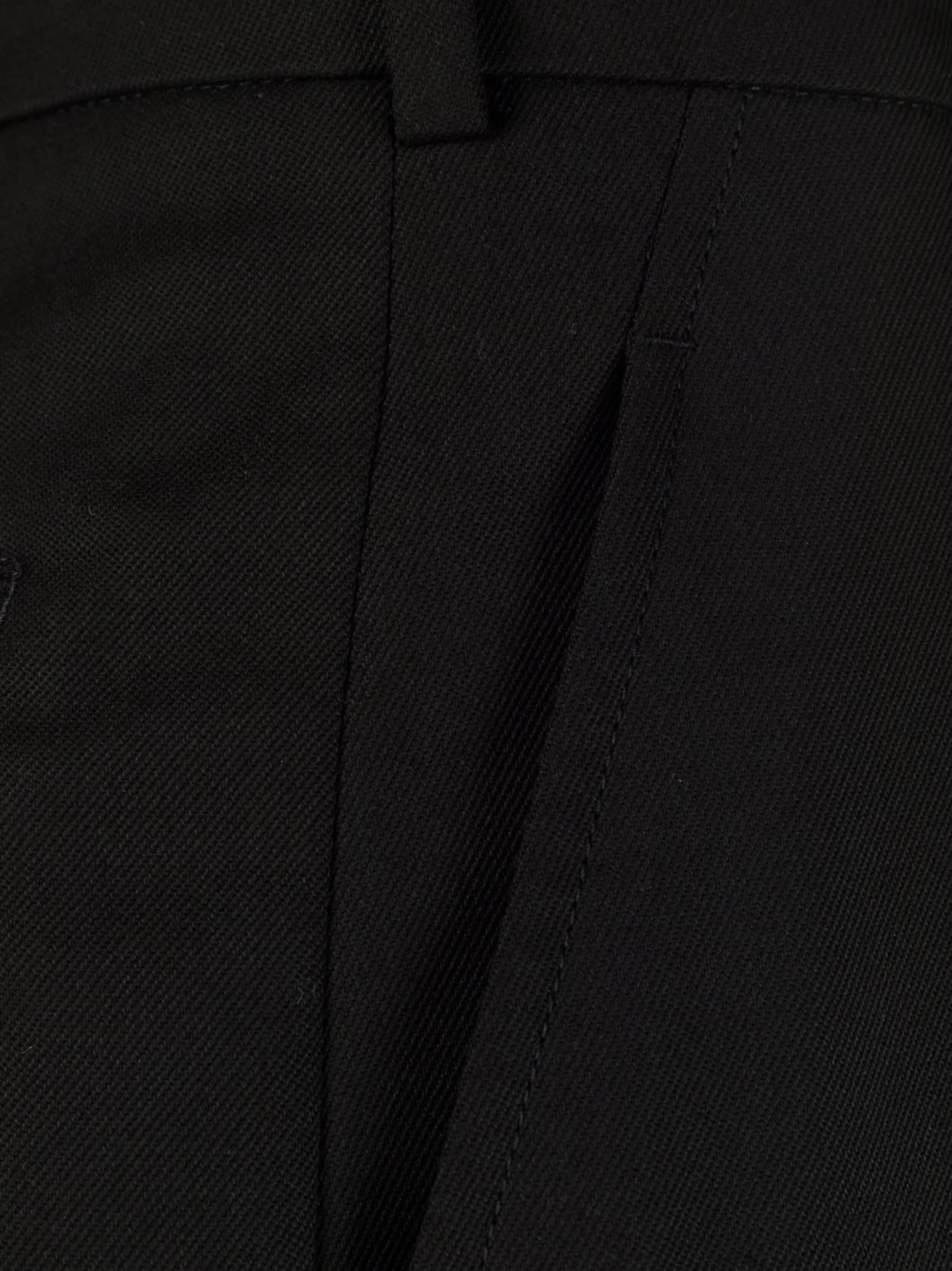 wide-leg tailored trousers
