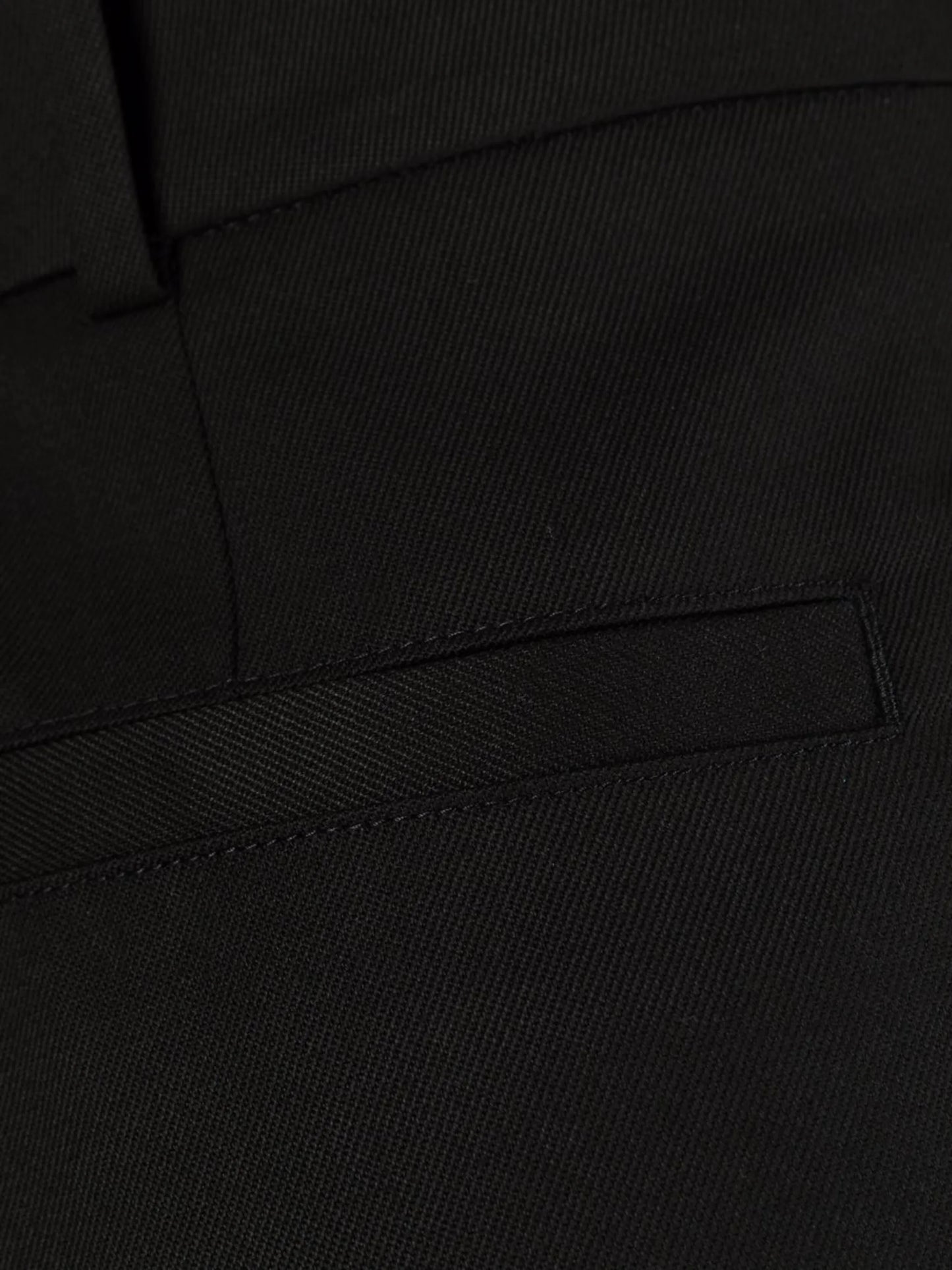 wide-leg tailored trousers