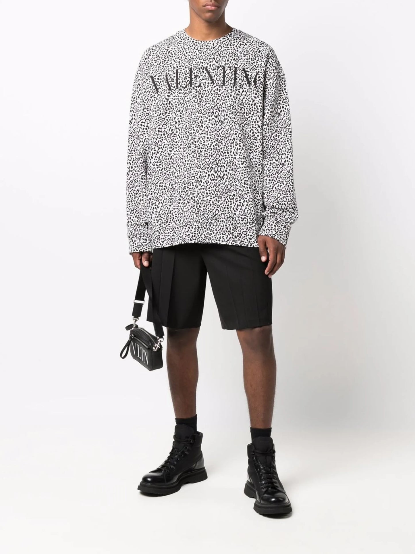 leopard print sweatshirt