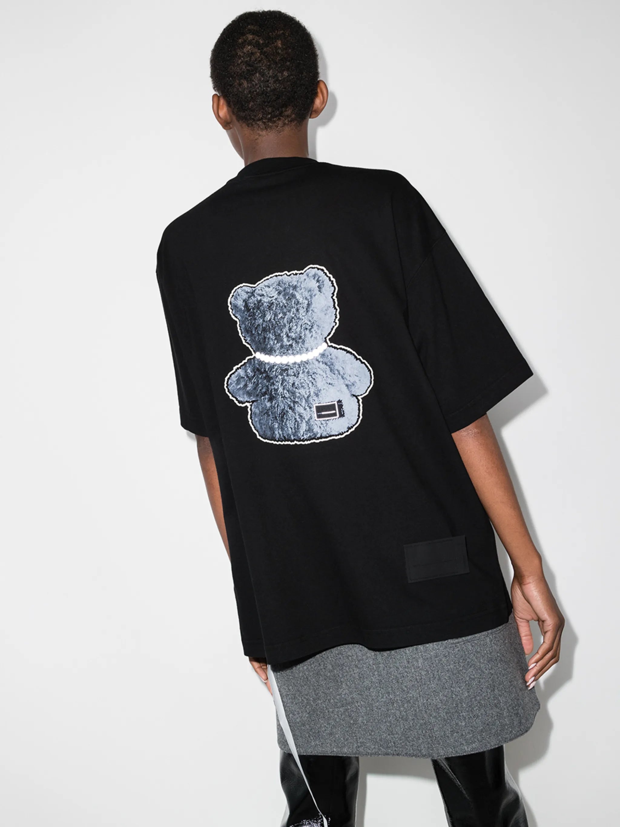 Pearl Necklace Teddy cotton T-shirt