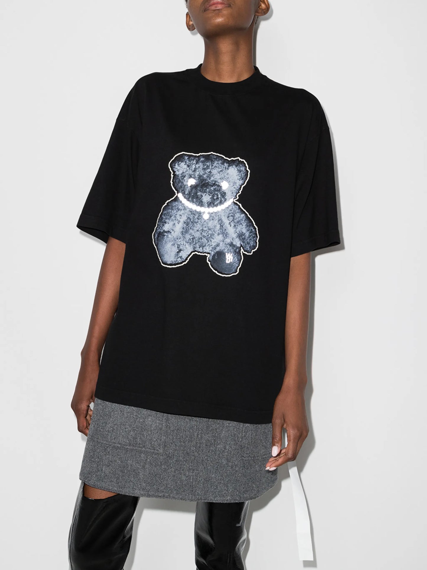 Pearl Necklace Teddy cotton T-shirt