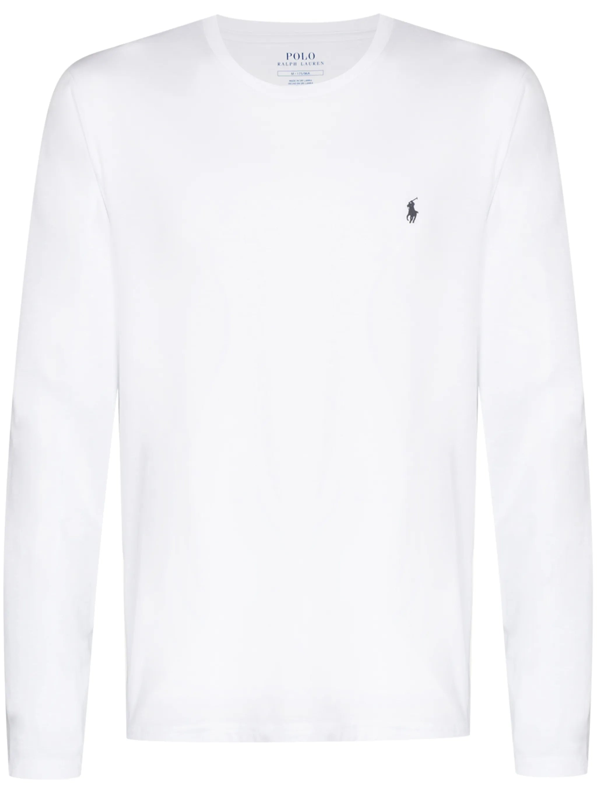 logo-embroidered T-shirt