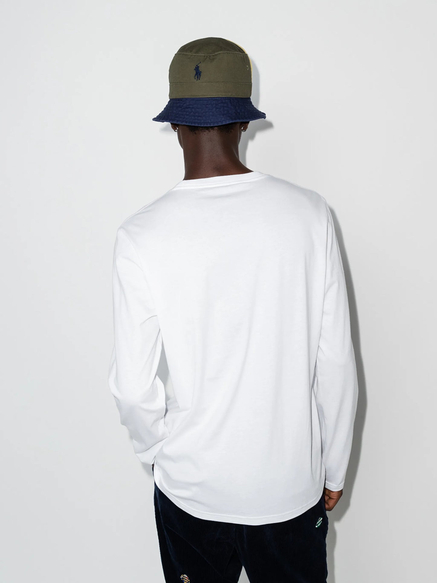 logo-embroidered long-sleeve T-shirt