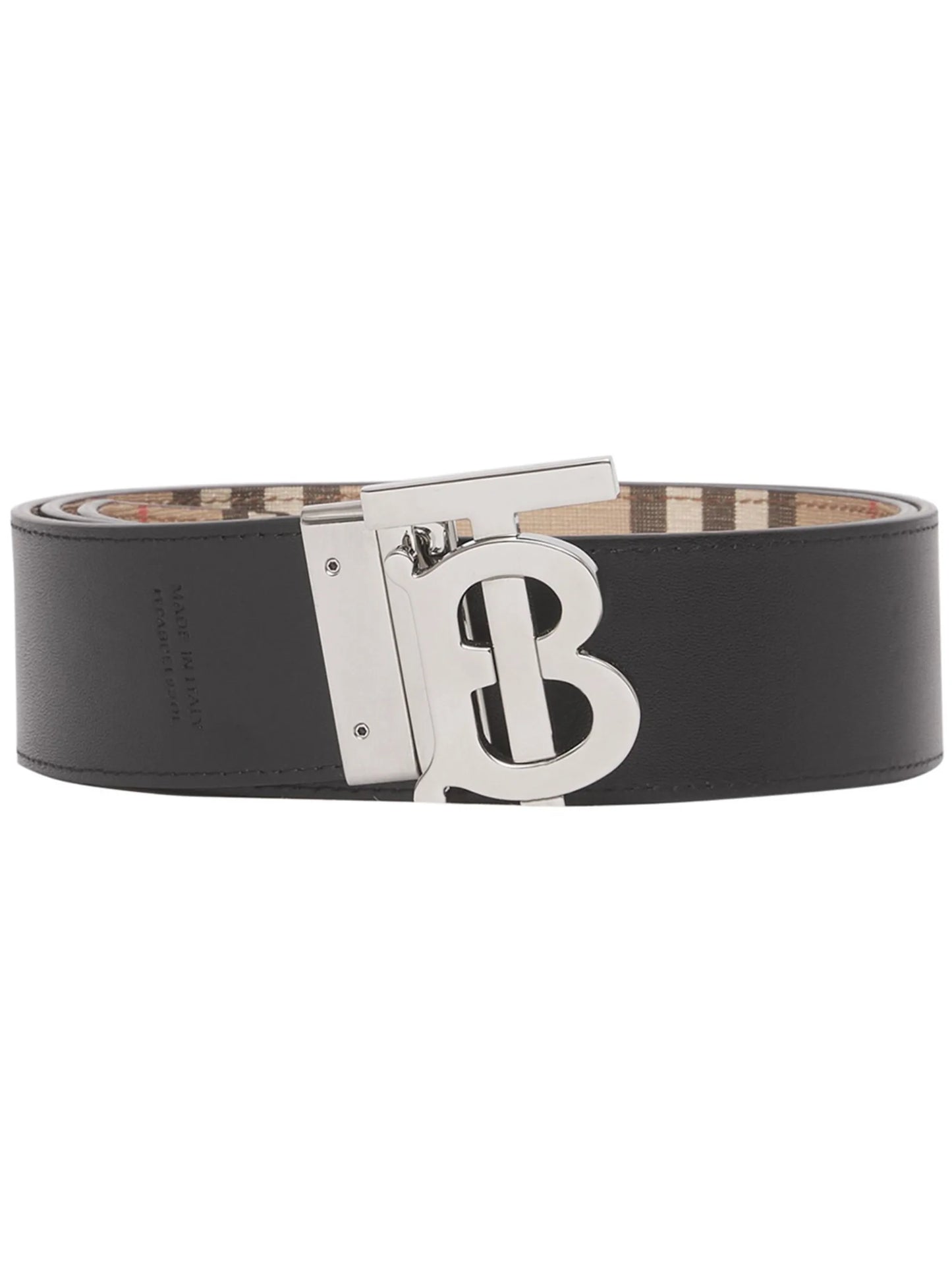 reversible monogram-plaque Vintage Check belt