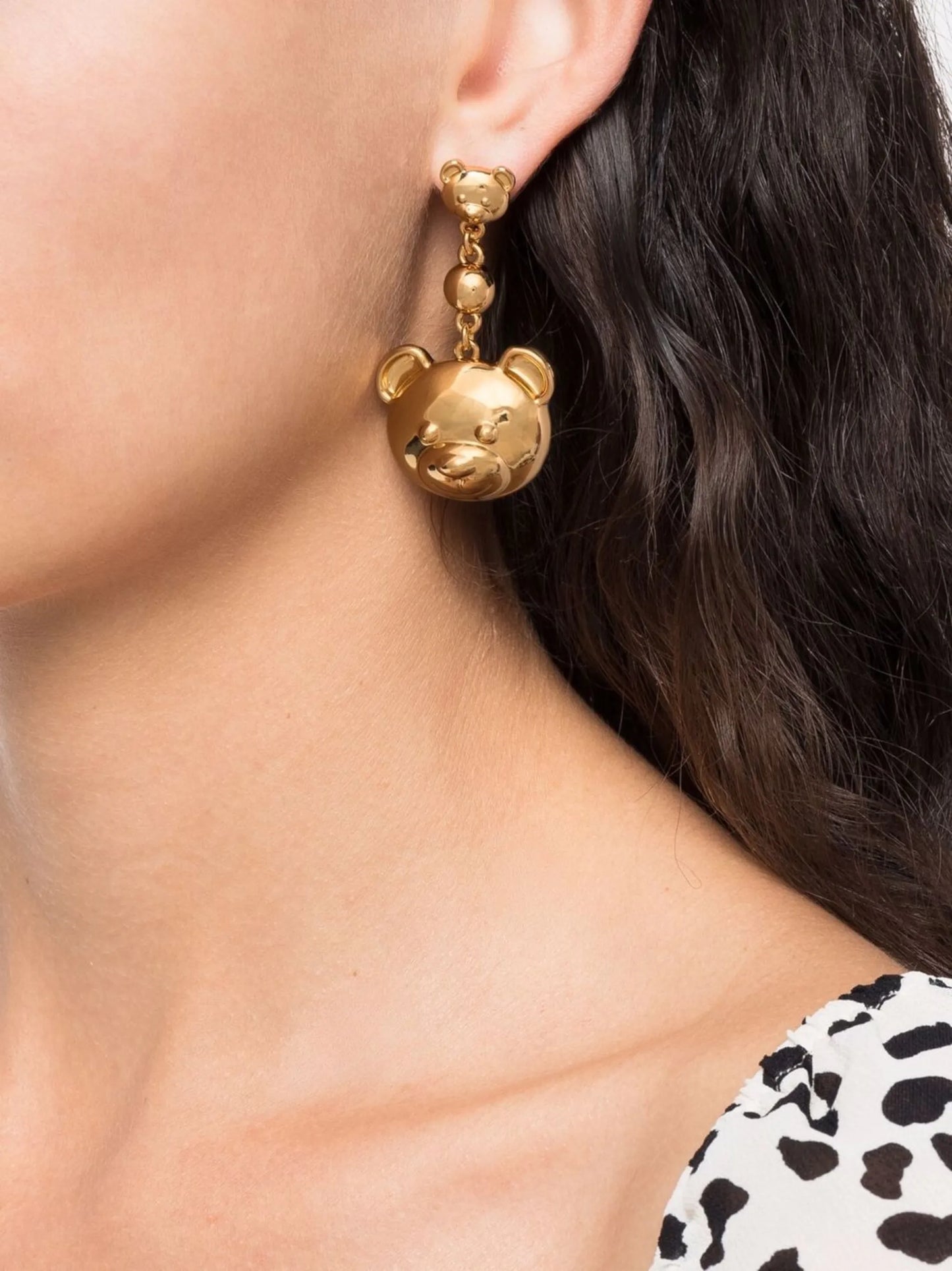 Teddy Bear hanging earrings