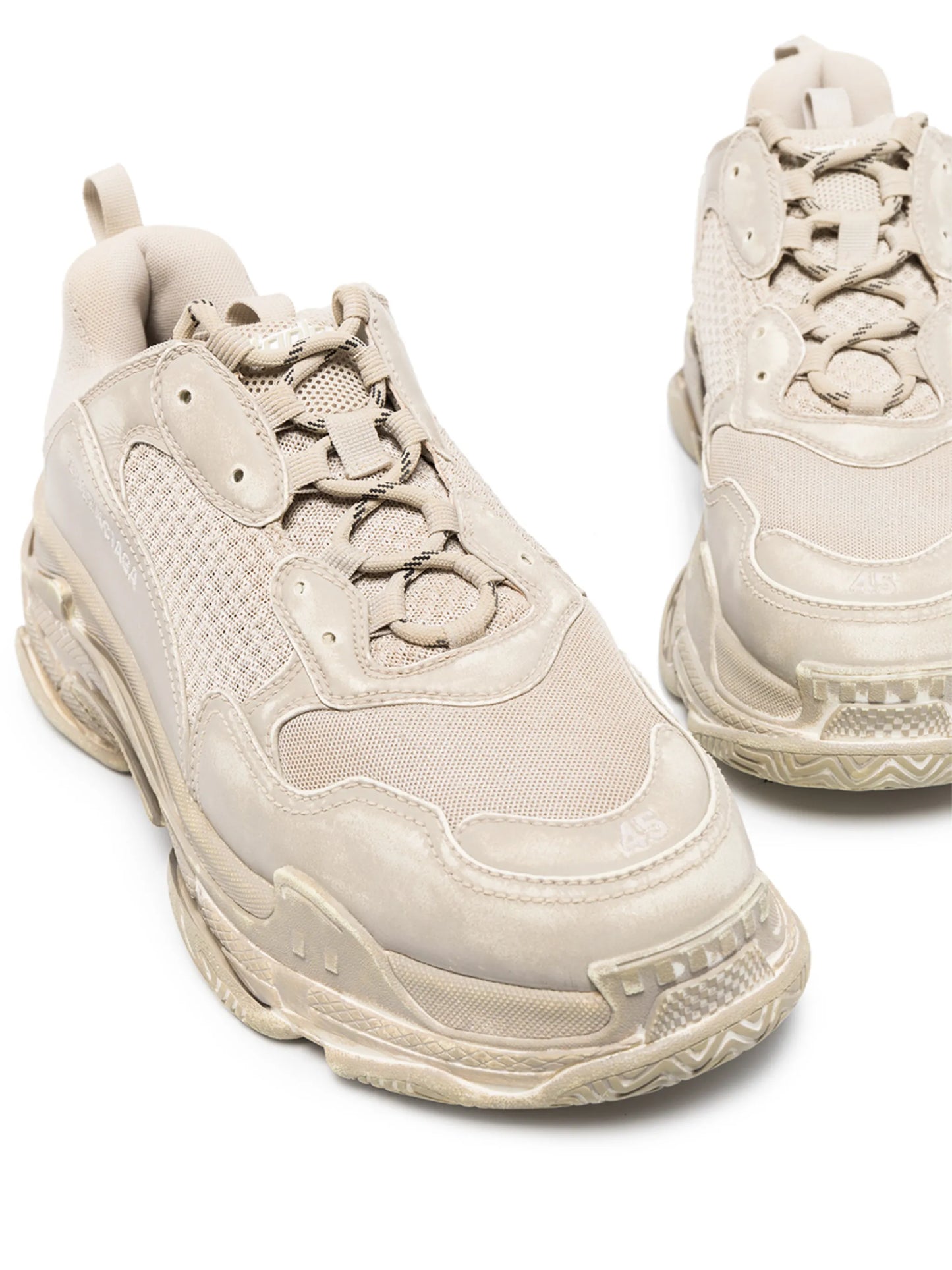 Triple S faded sneakers