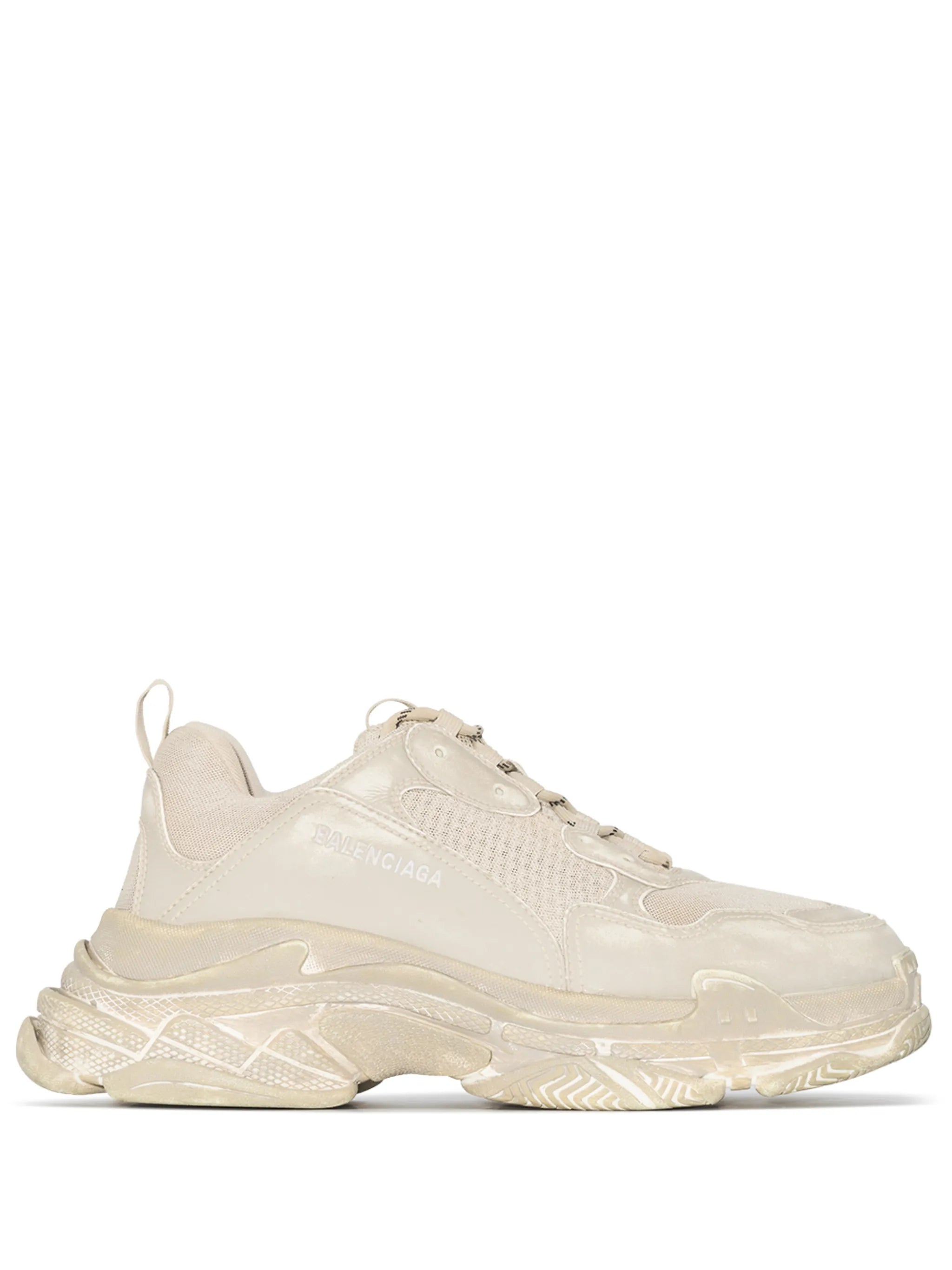 Triple S faded sneakers