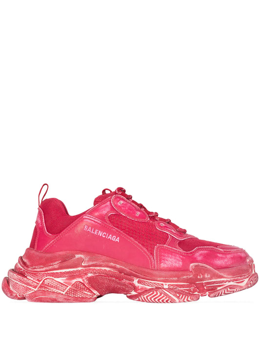 Triple S faded sneakers
