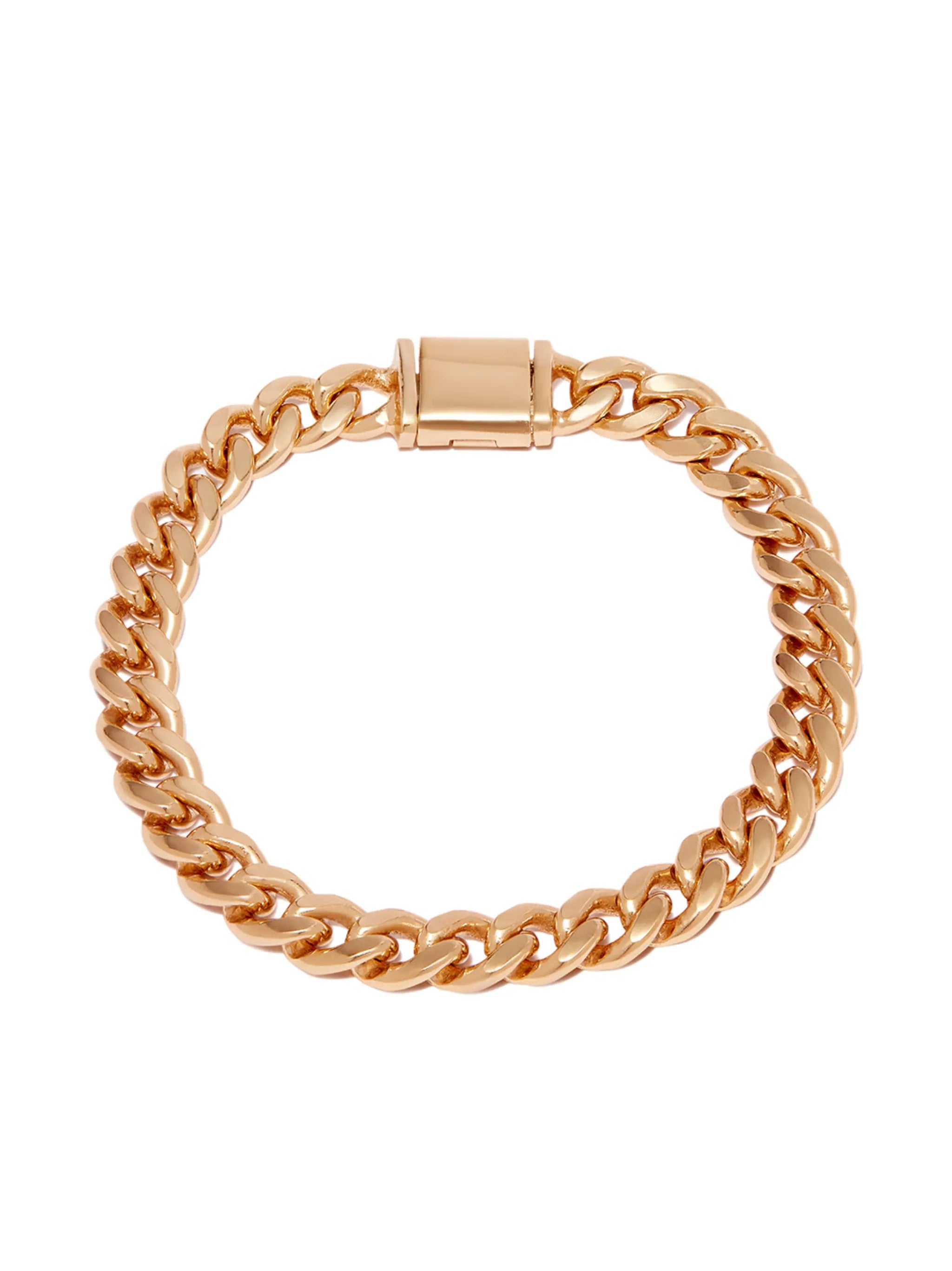 magnetic curb-chain bracelet