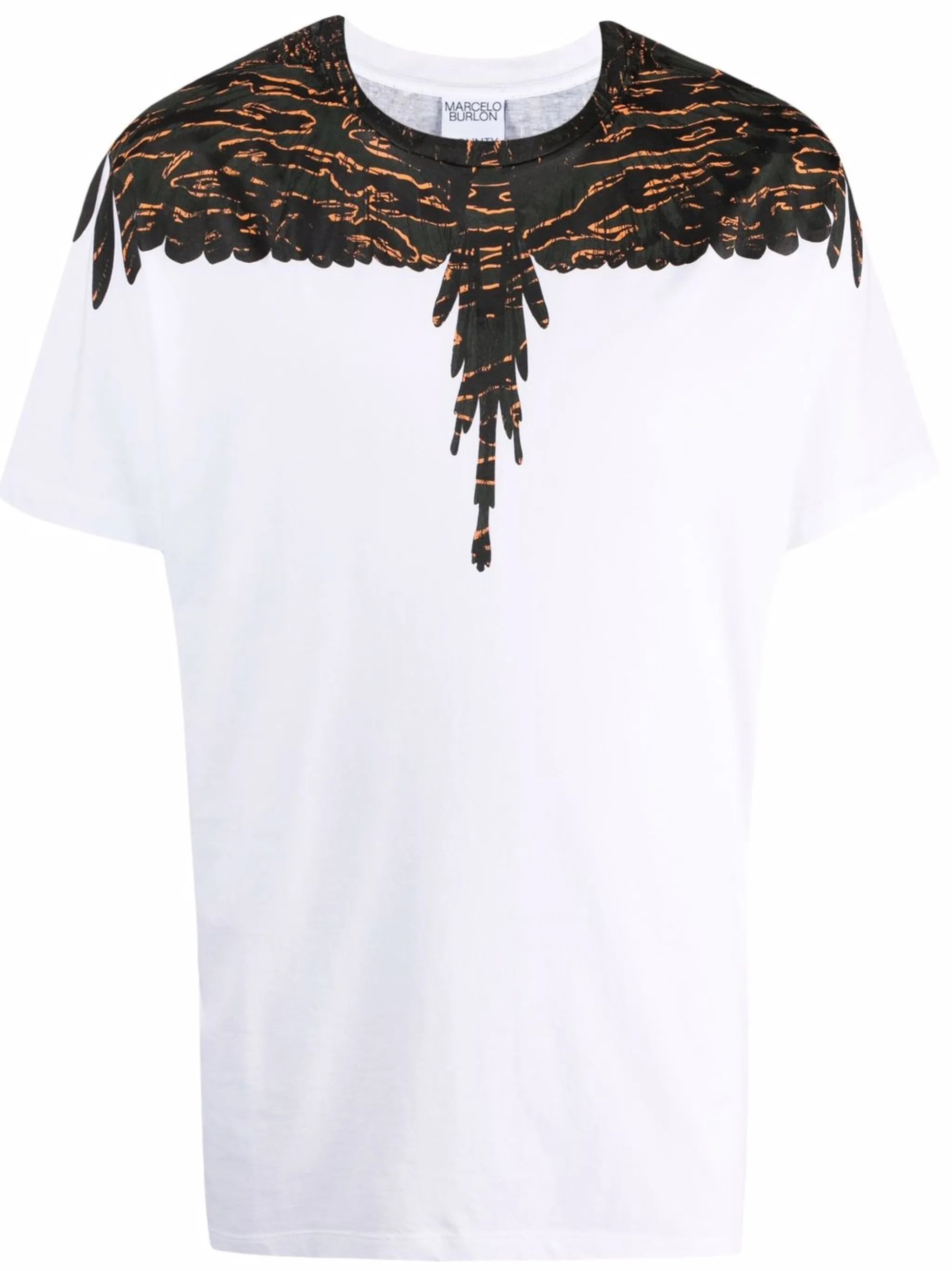 wings-print T-shirt