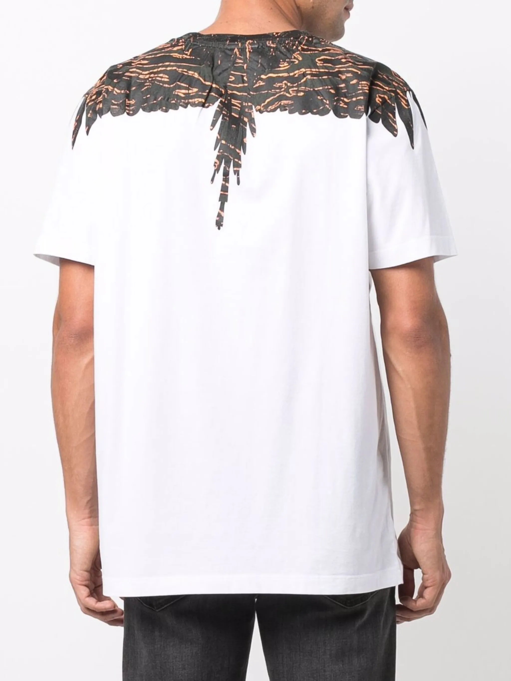 wings-print T-shirt