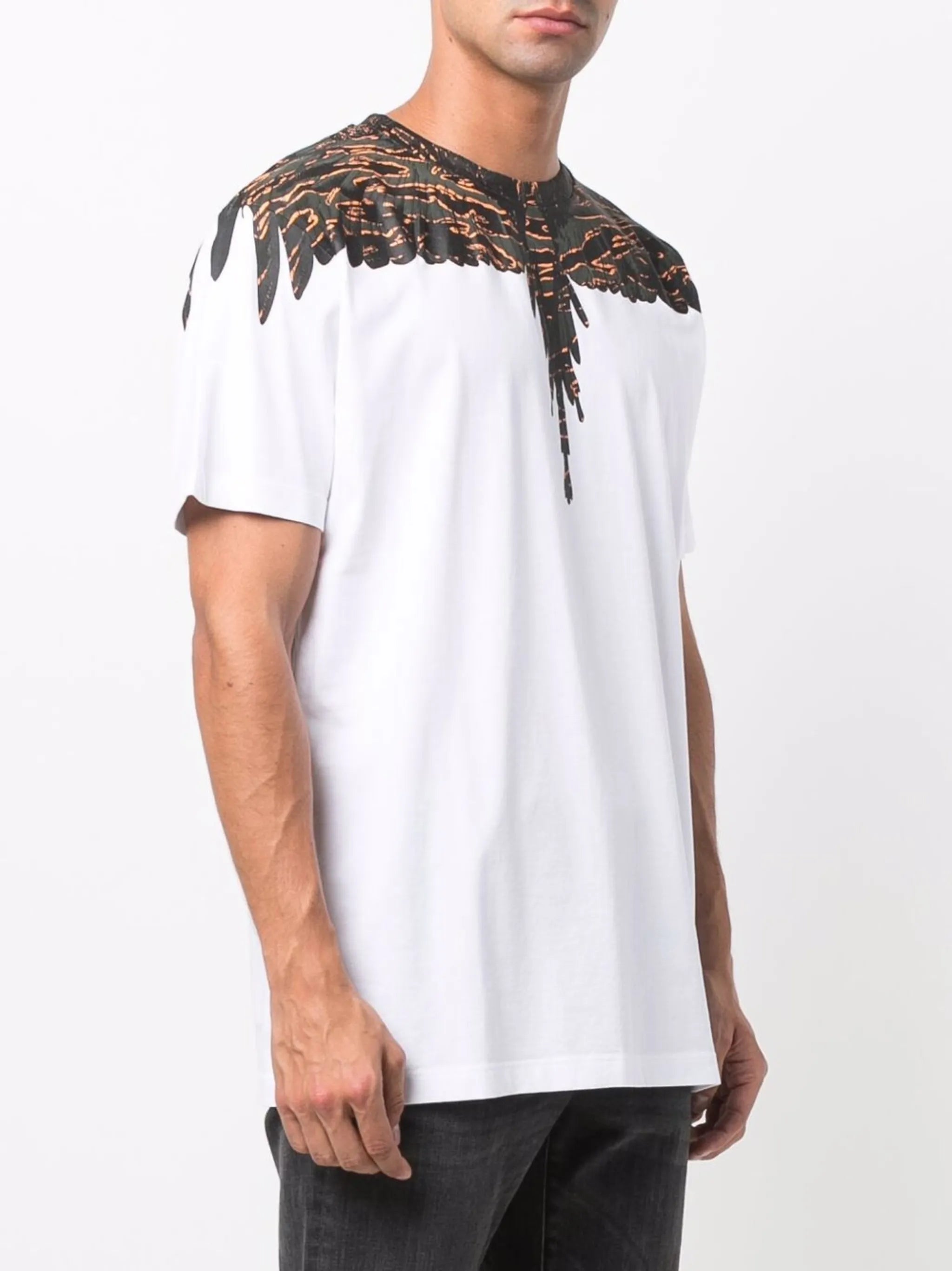wings-print T-shirt