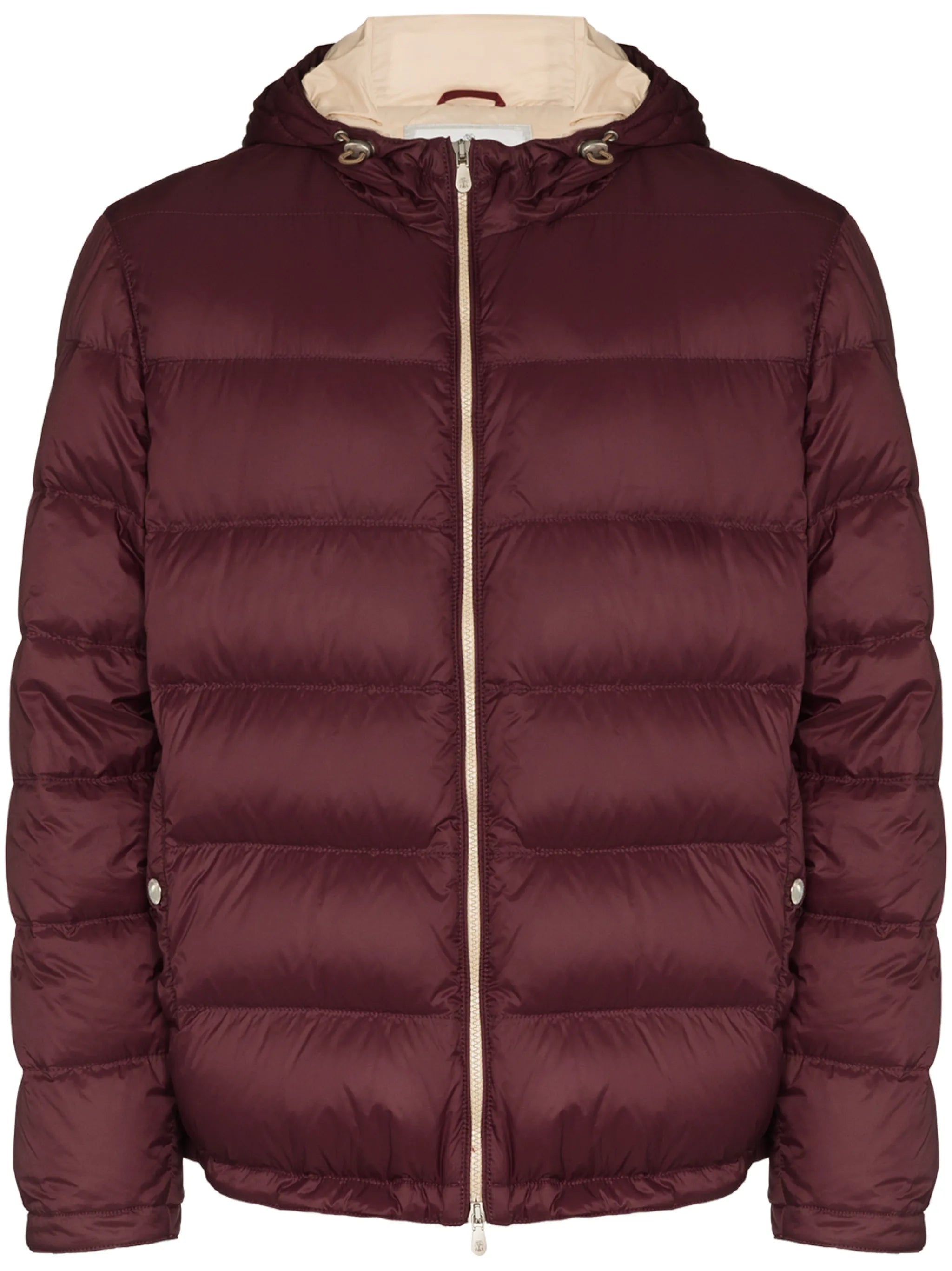 hooded padded jacket