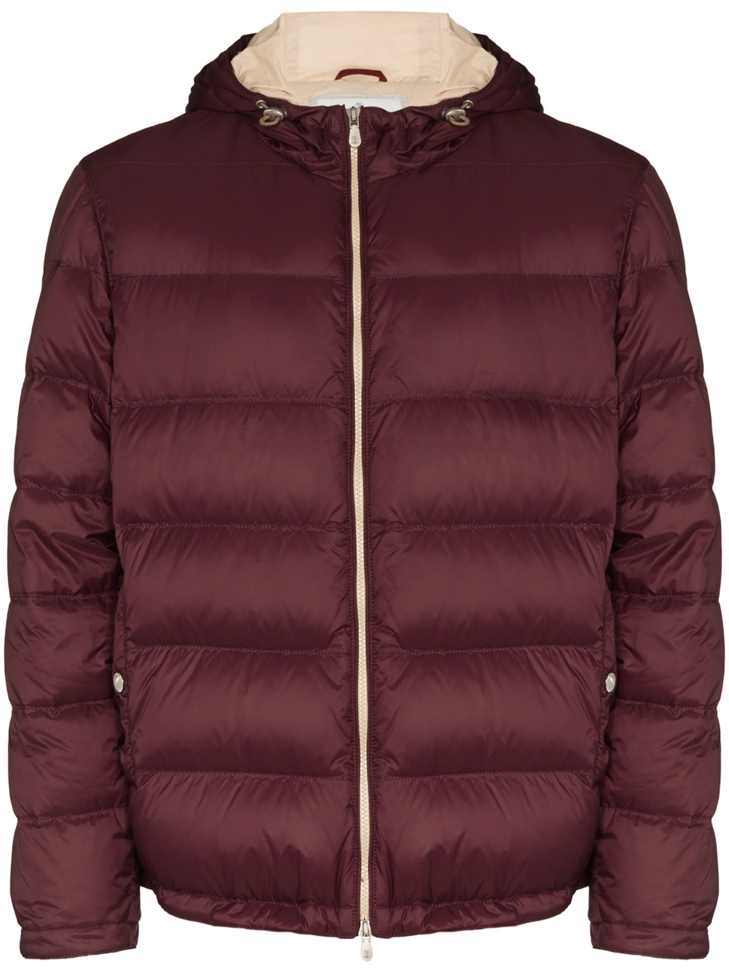hooded padded jacket