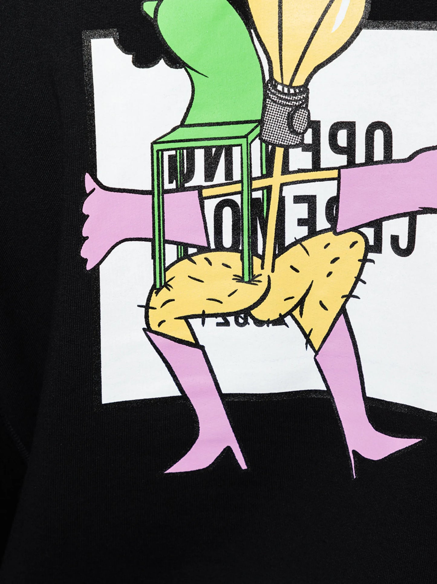 lightbulb crew neck sweatshirt