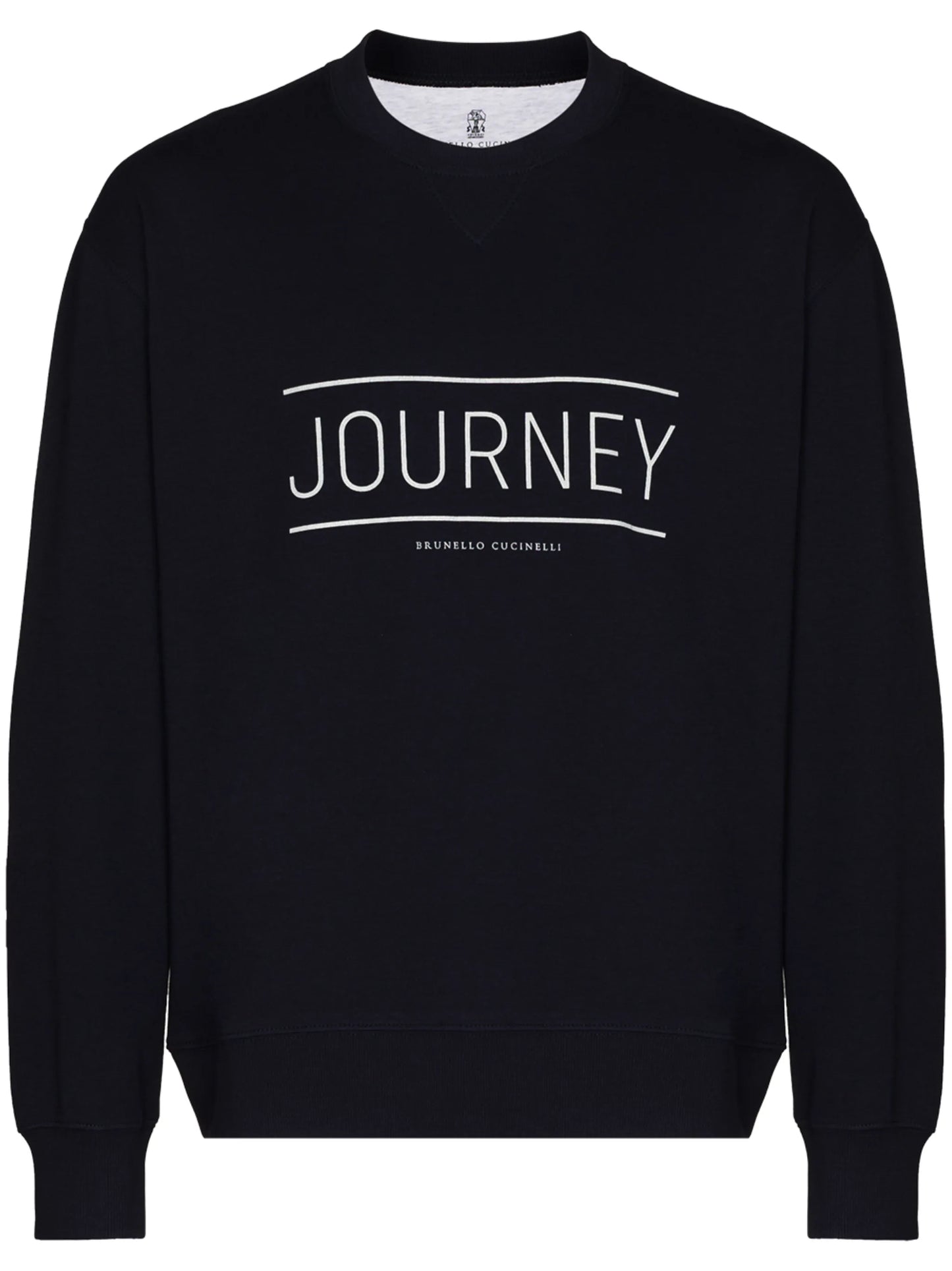 logo-print crew-neck sweatshirt