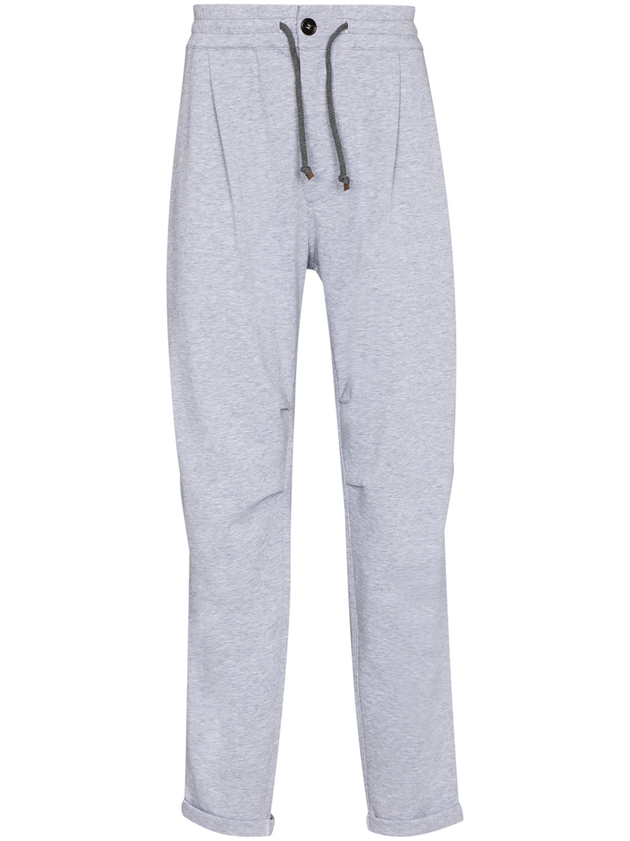tailored drawstring track pants