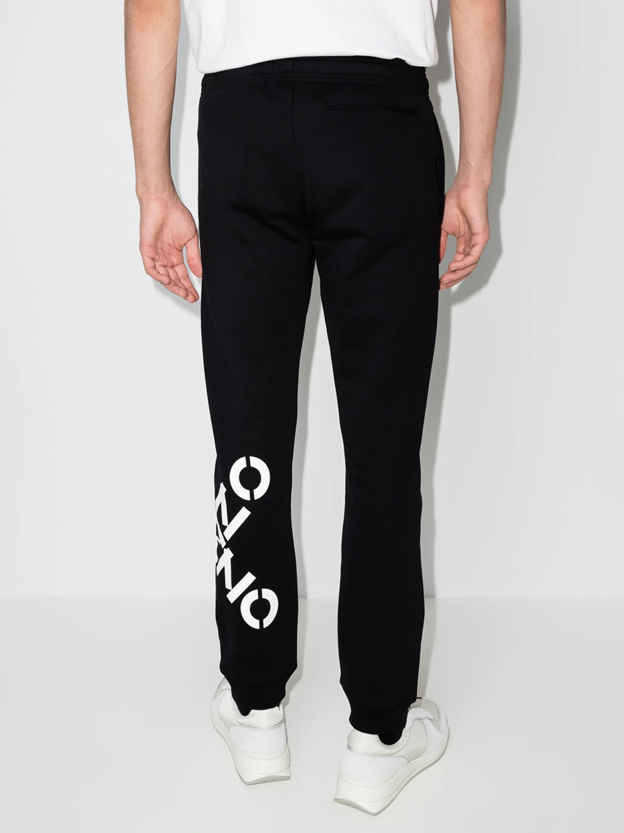 cross logo track pants