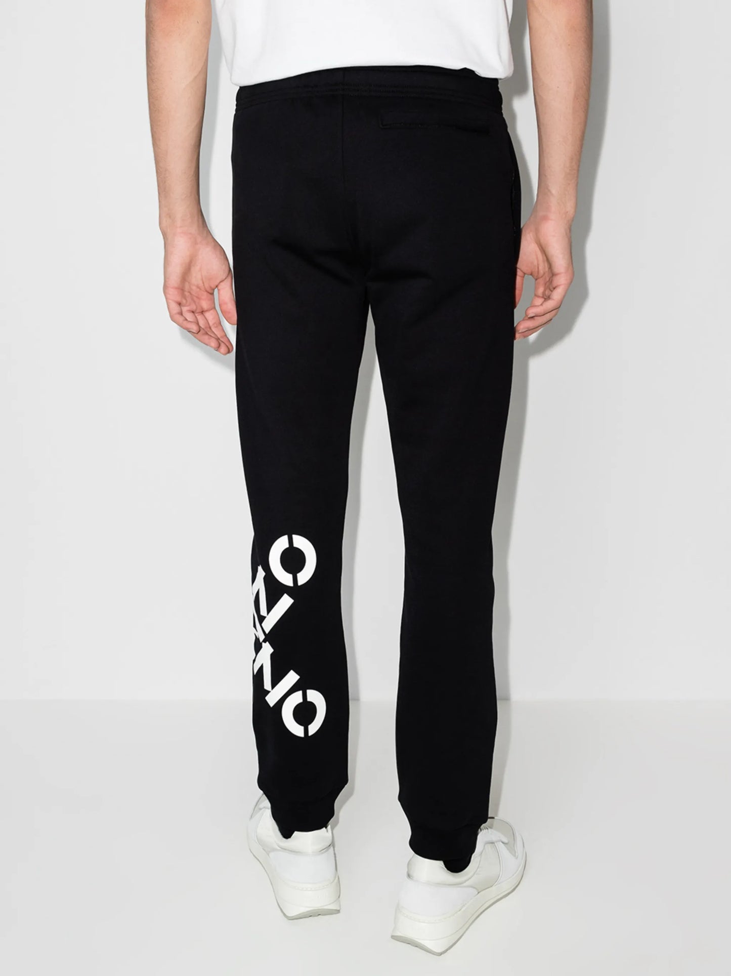 cross logo track pants