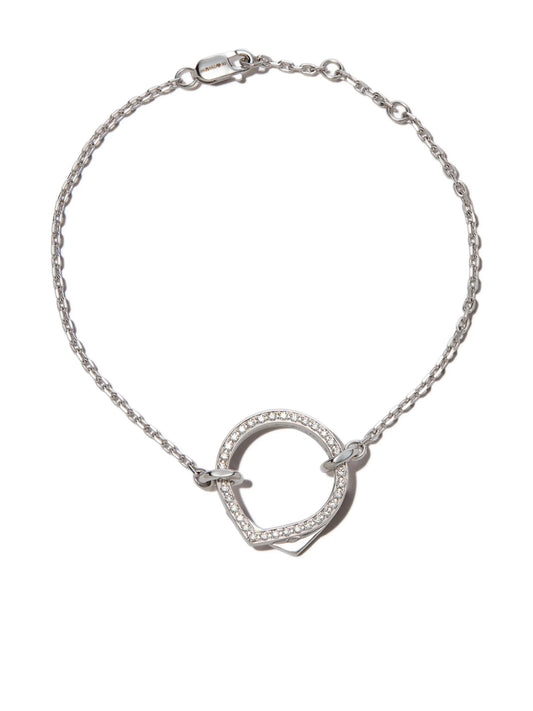 18kt white gold Antifer diamond bracelet