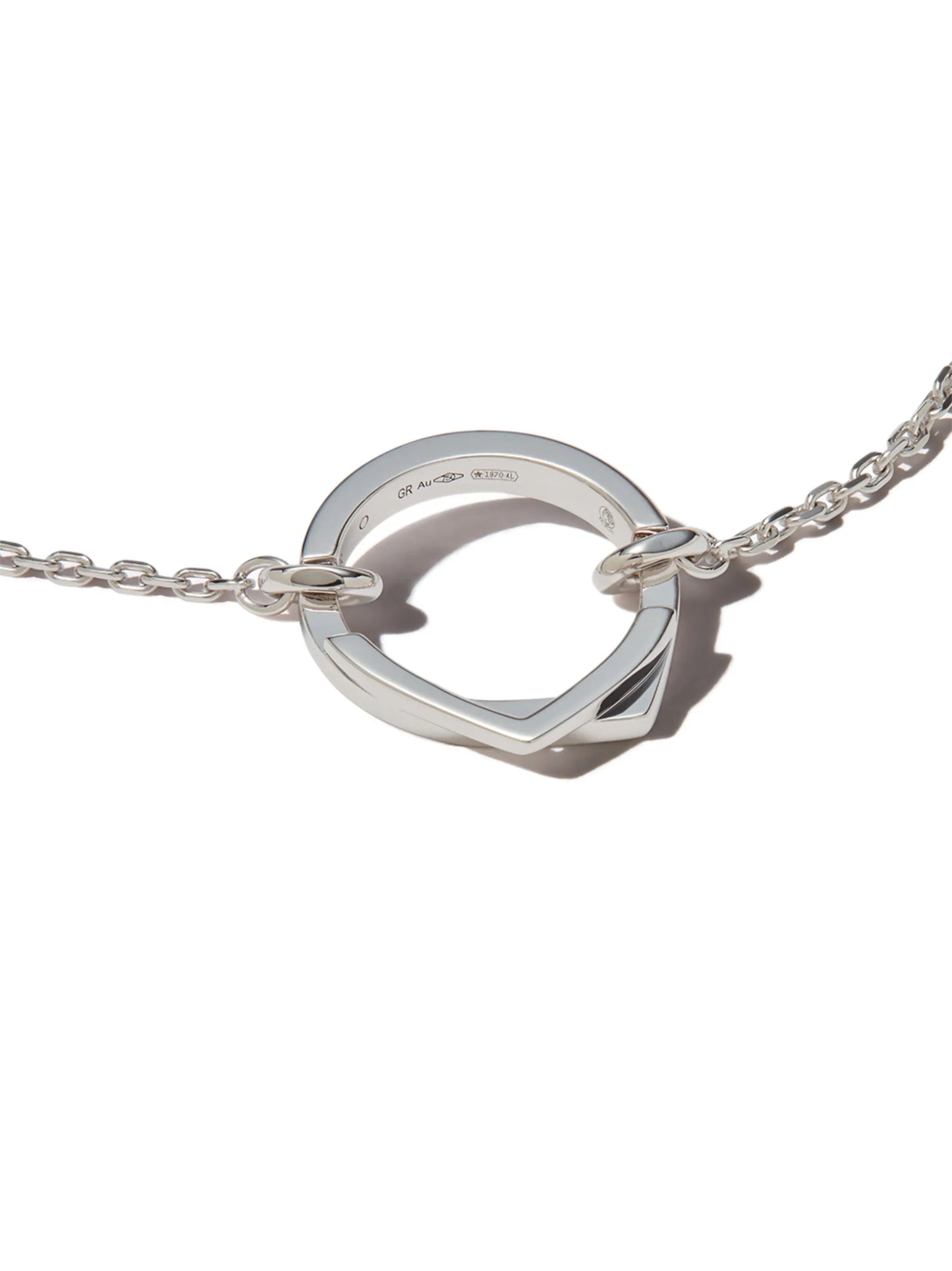 18kt white gold Antifer diamond bracelet