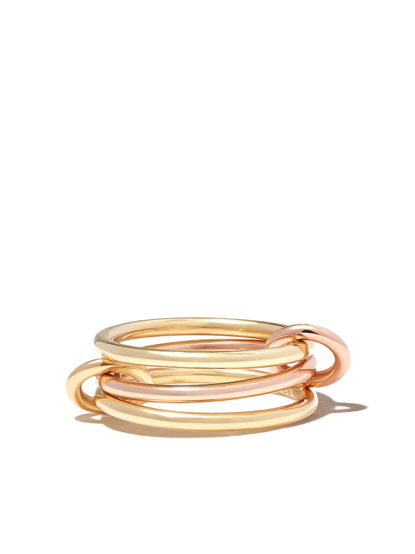 18kt yellow gold Solarium ring