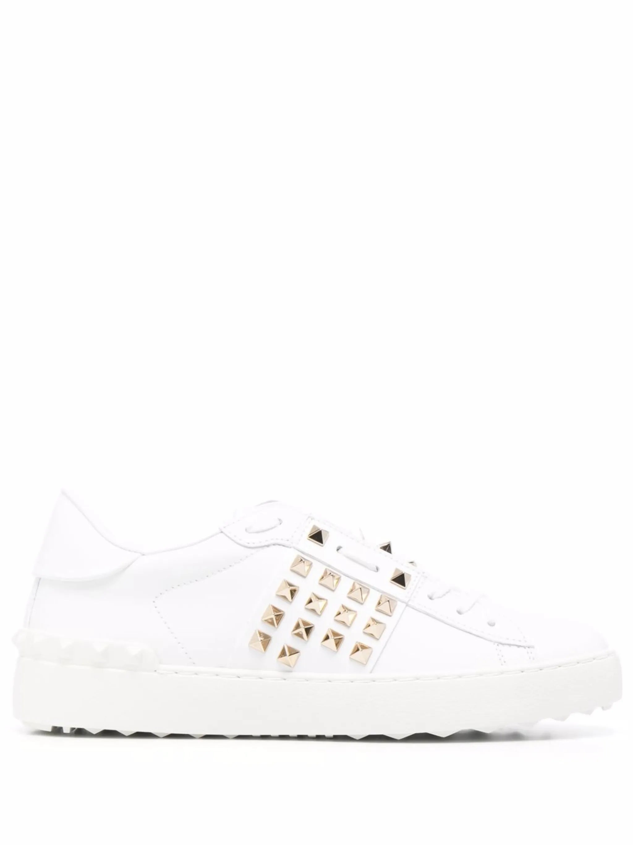 Rockstud-embellished low-top sneakers