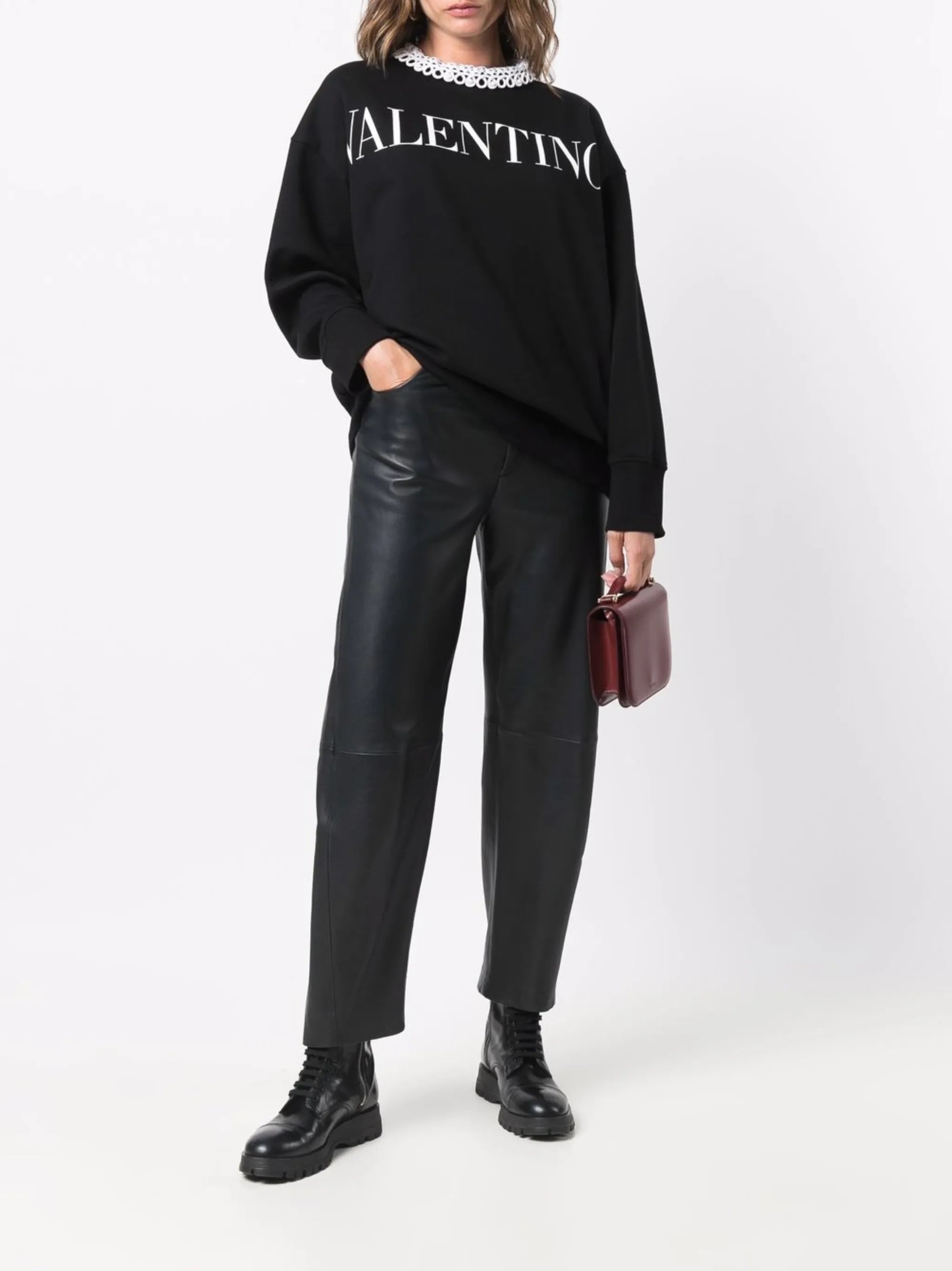 logo-print long-sleeve sweatshirt