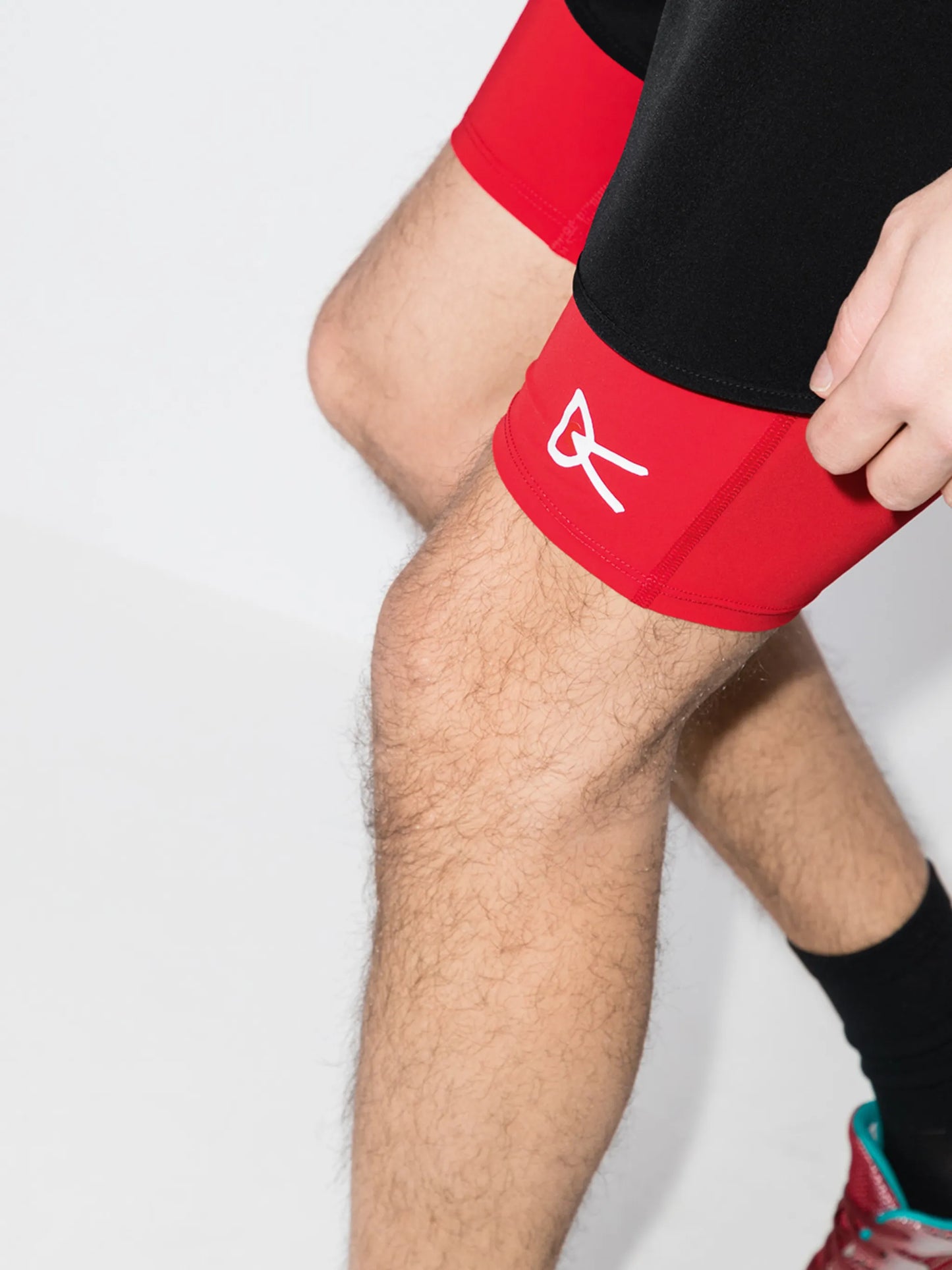 Aaron compression track shorts
