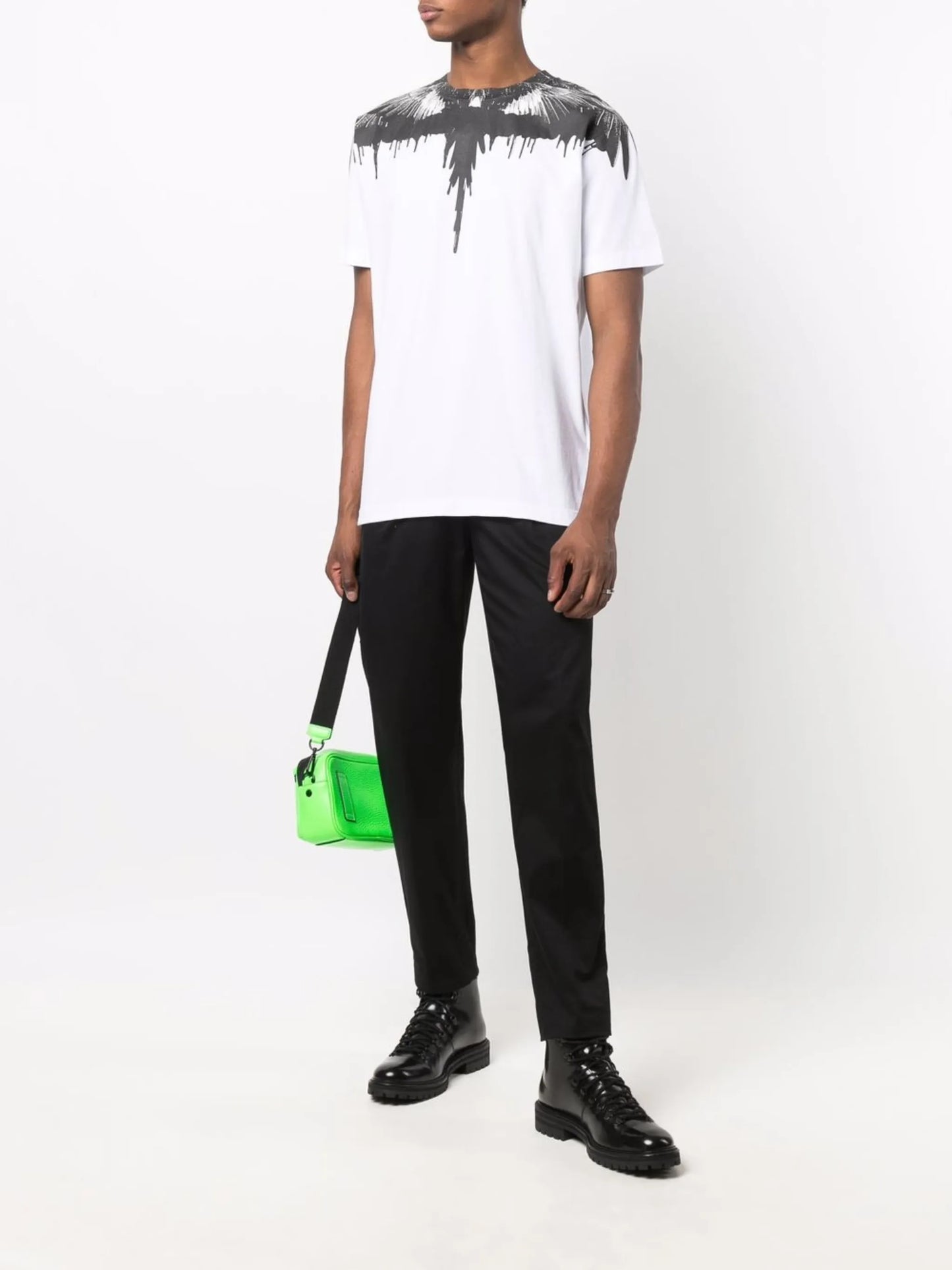 Wings-print T-shirt