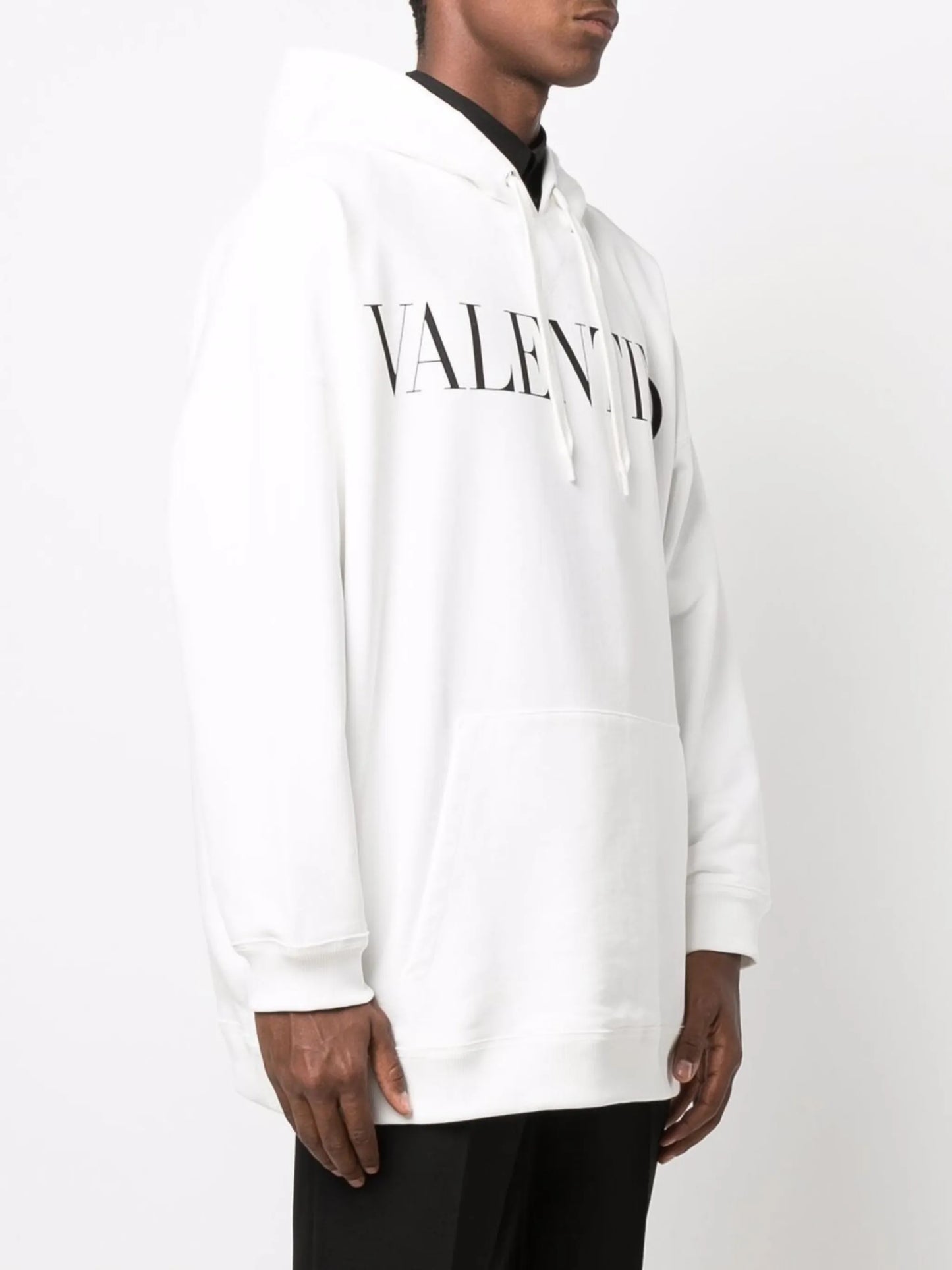 logo-print hoodie
