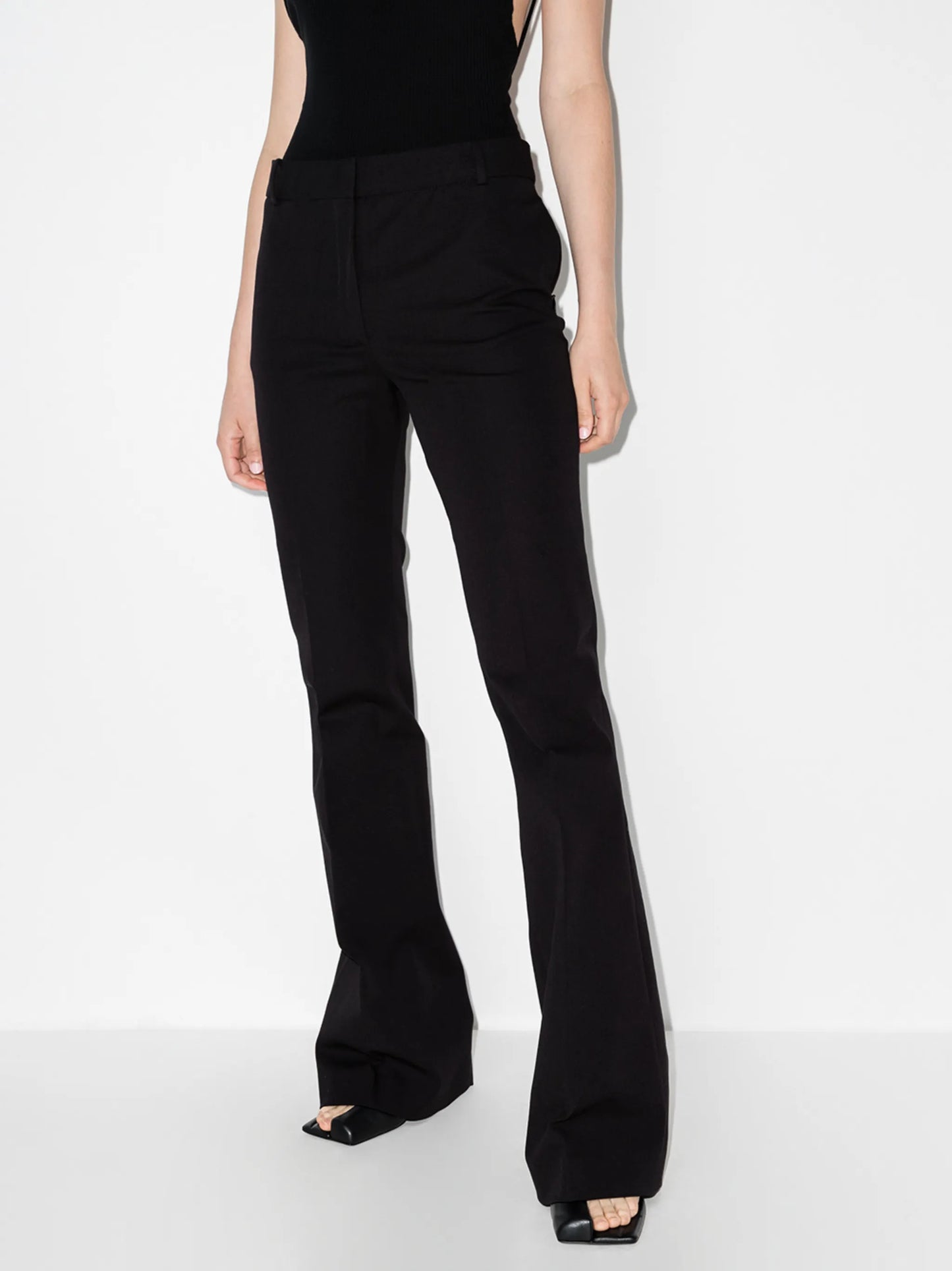 Le High flared trousers