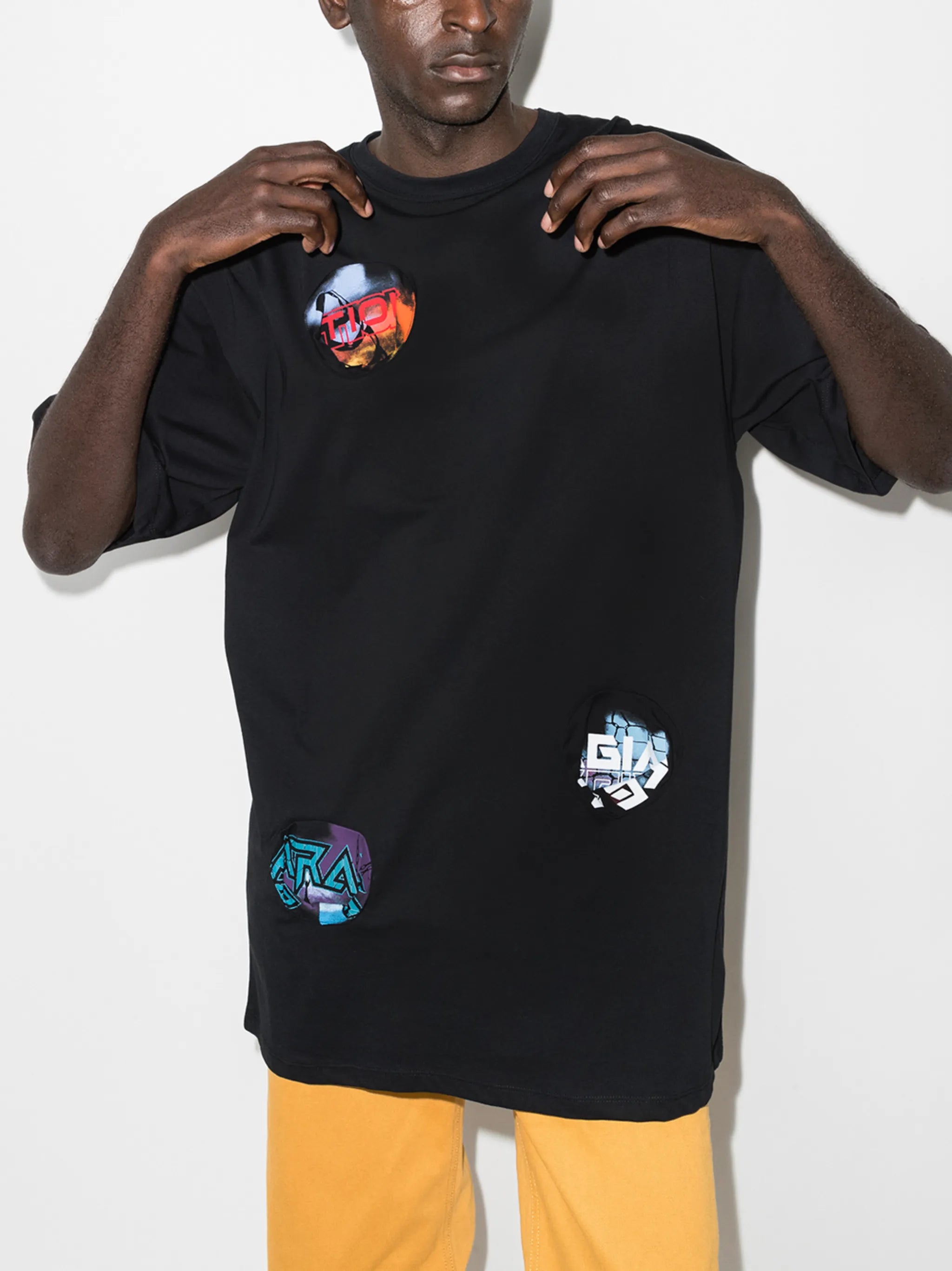 Pocket Holes oversized T-shirt