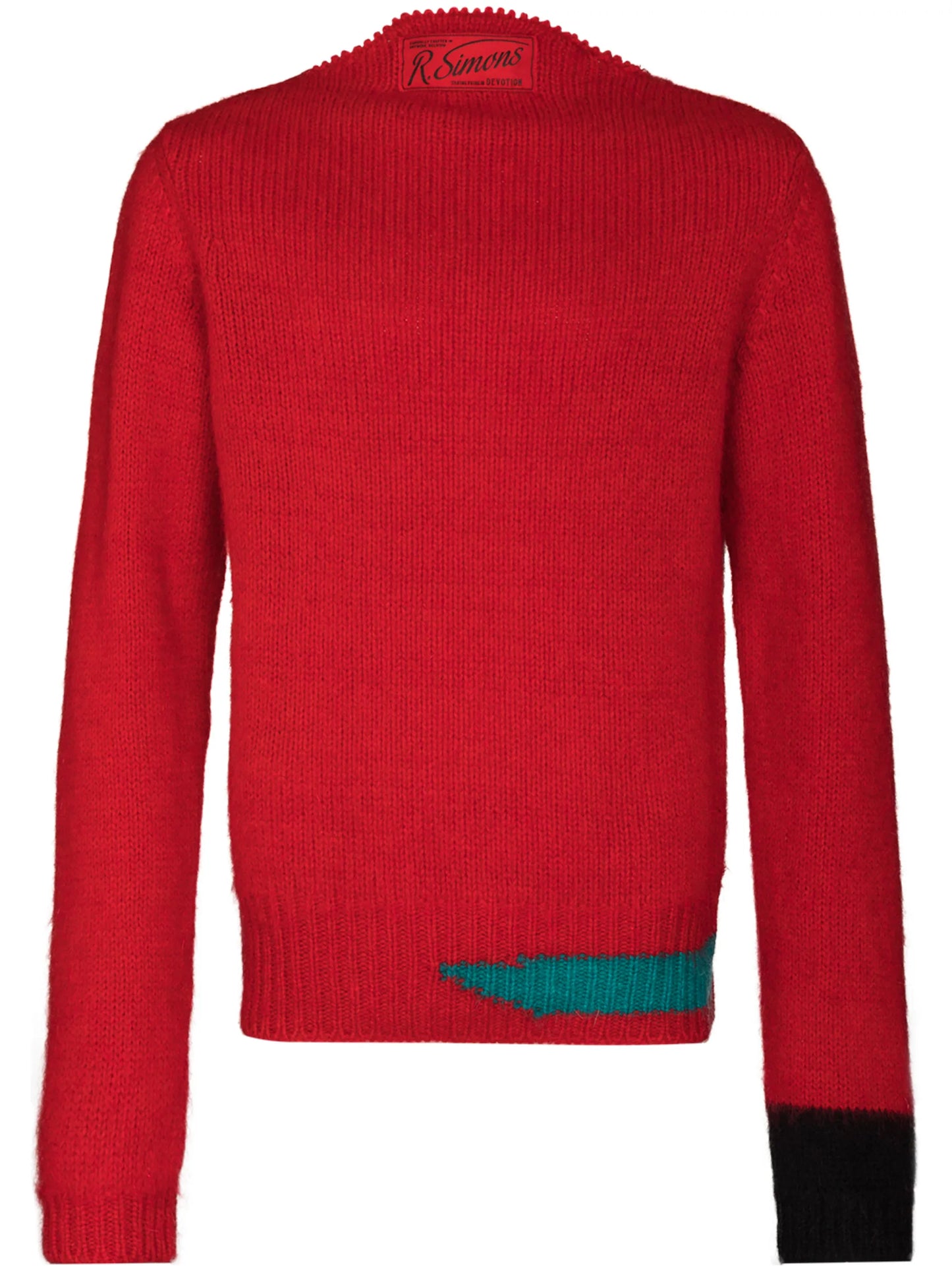 Vintage funnel-neck jumper