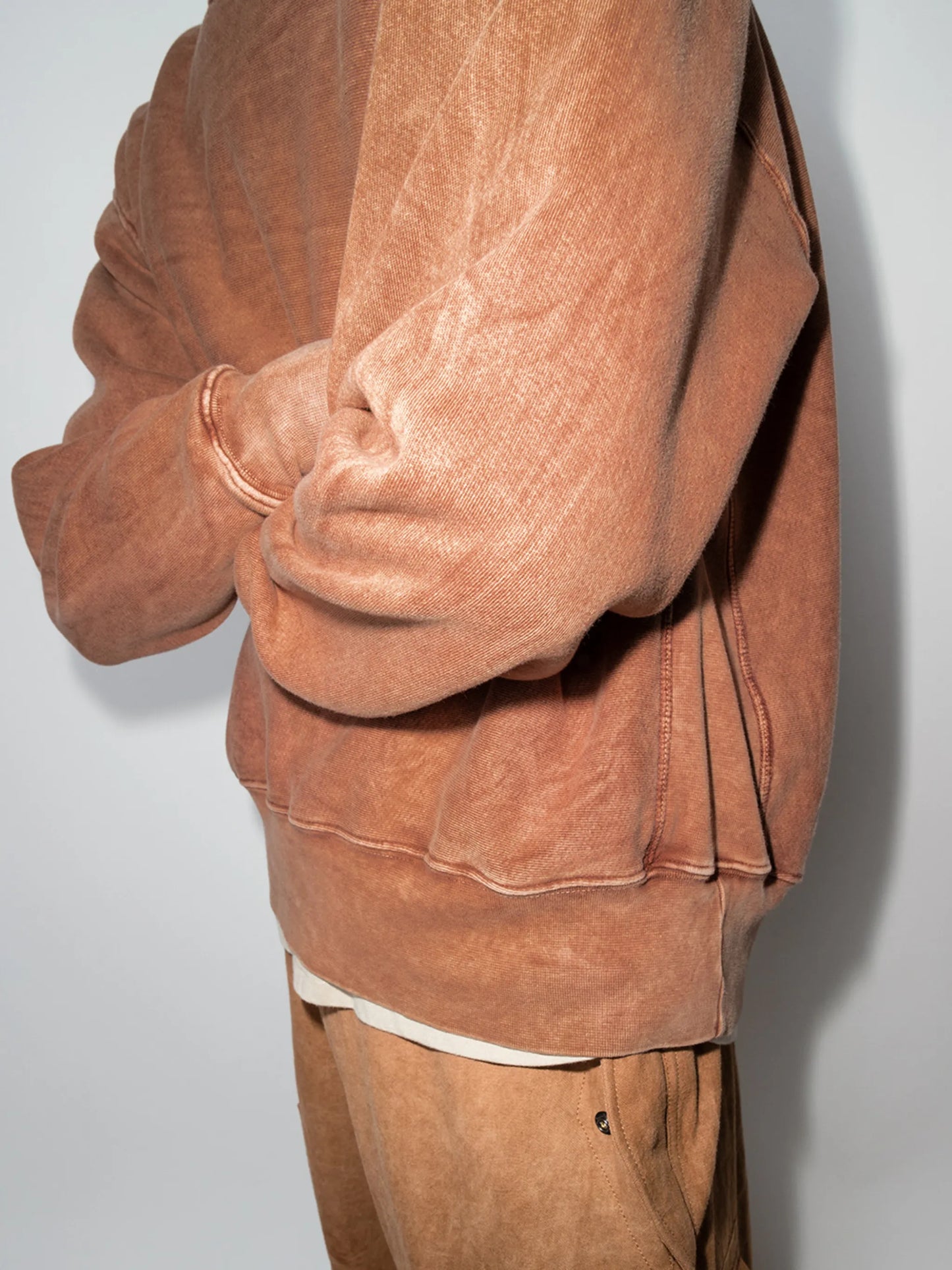 crew-neck cotton sweatshirt