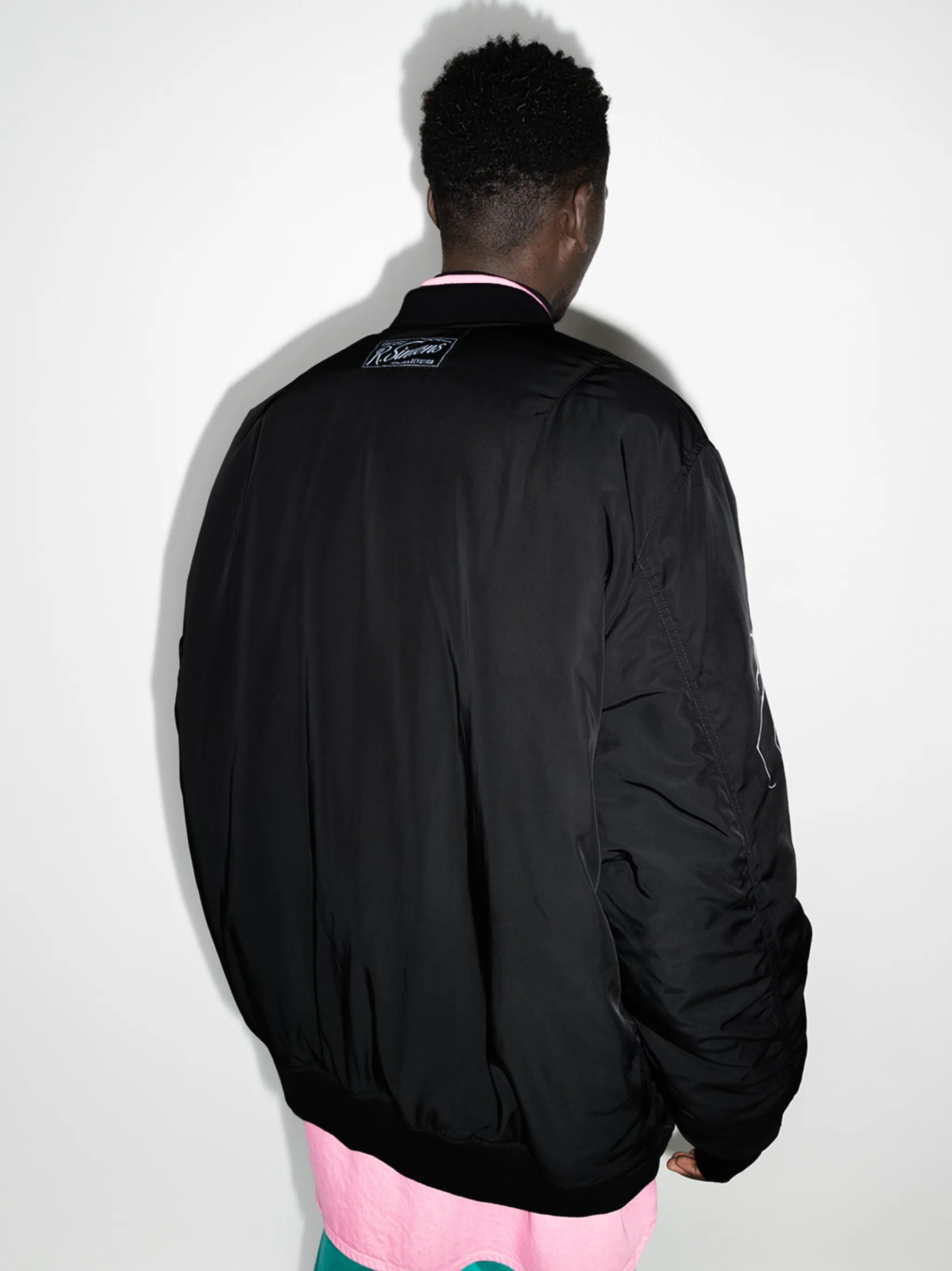 Gothic oversized bomber jakcet