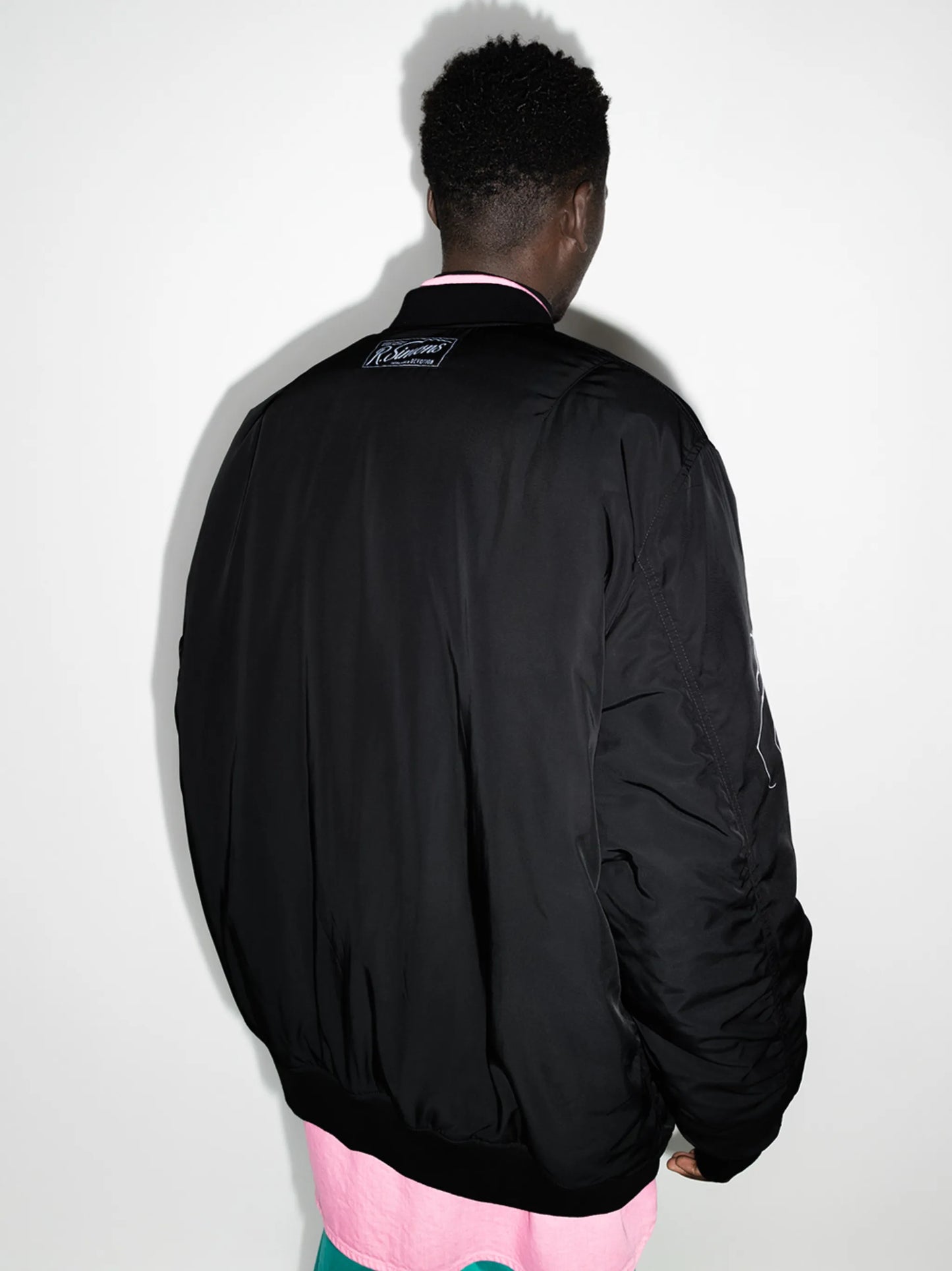 Gothic oversized bomber jakcet