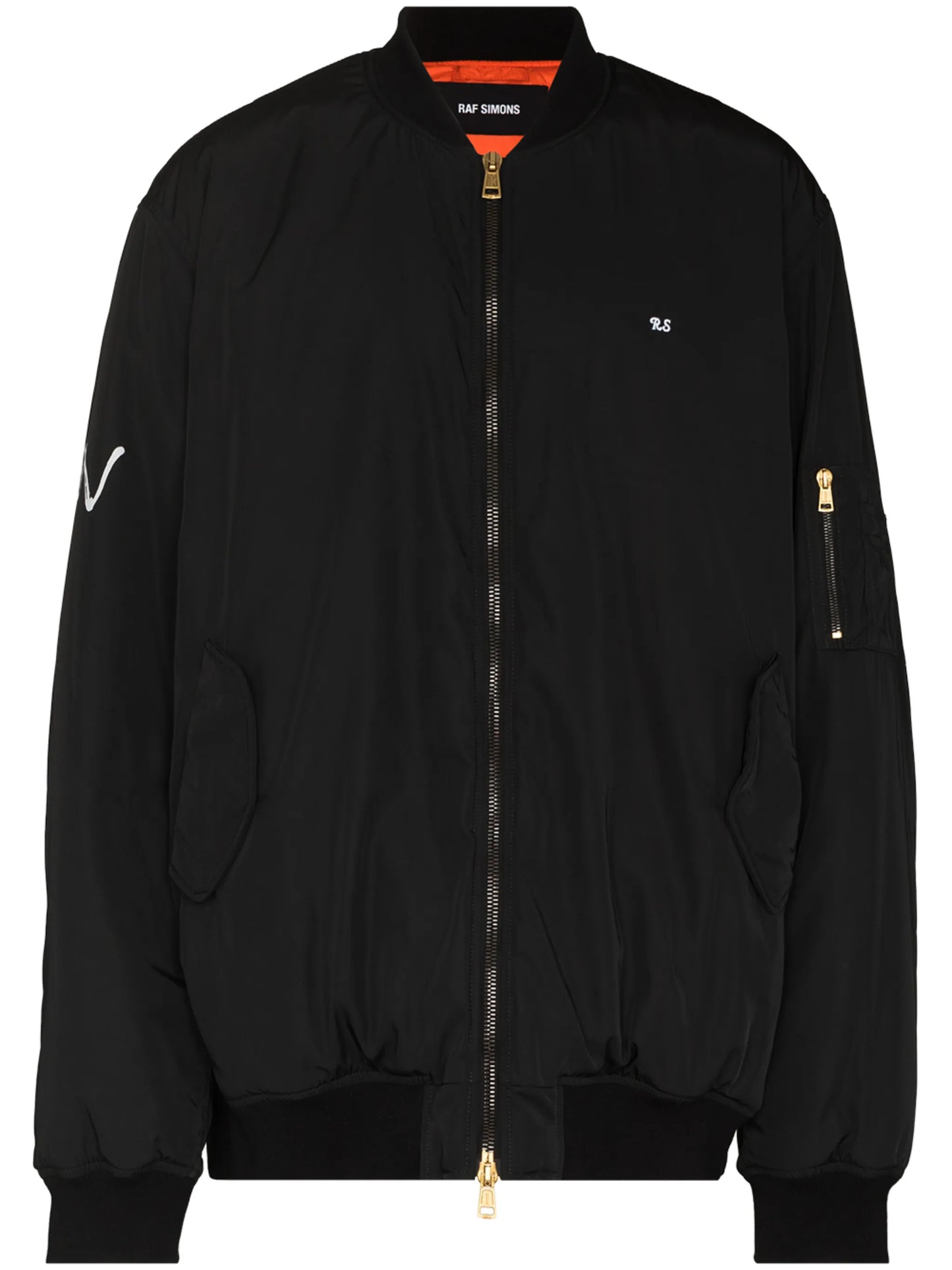 Gothic oversized bomber jakcet