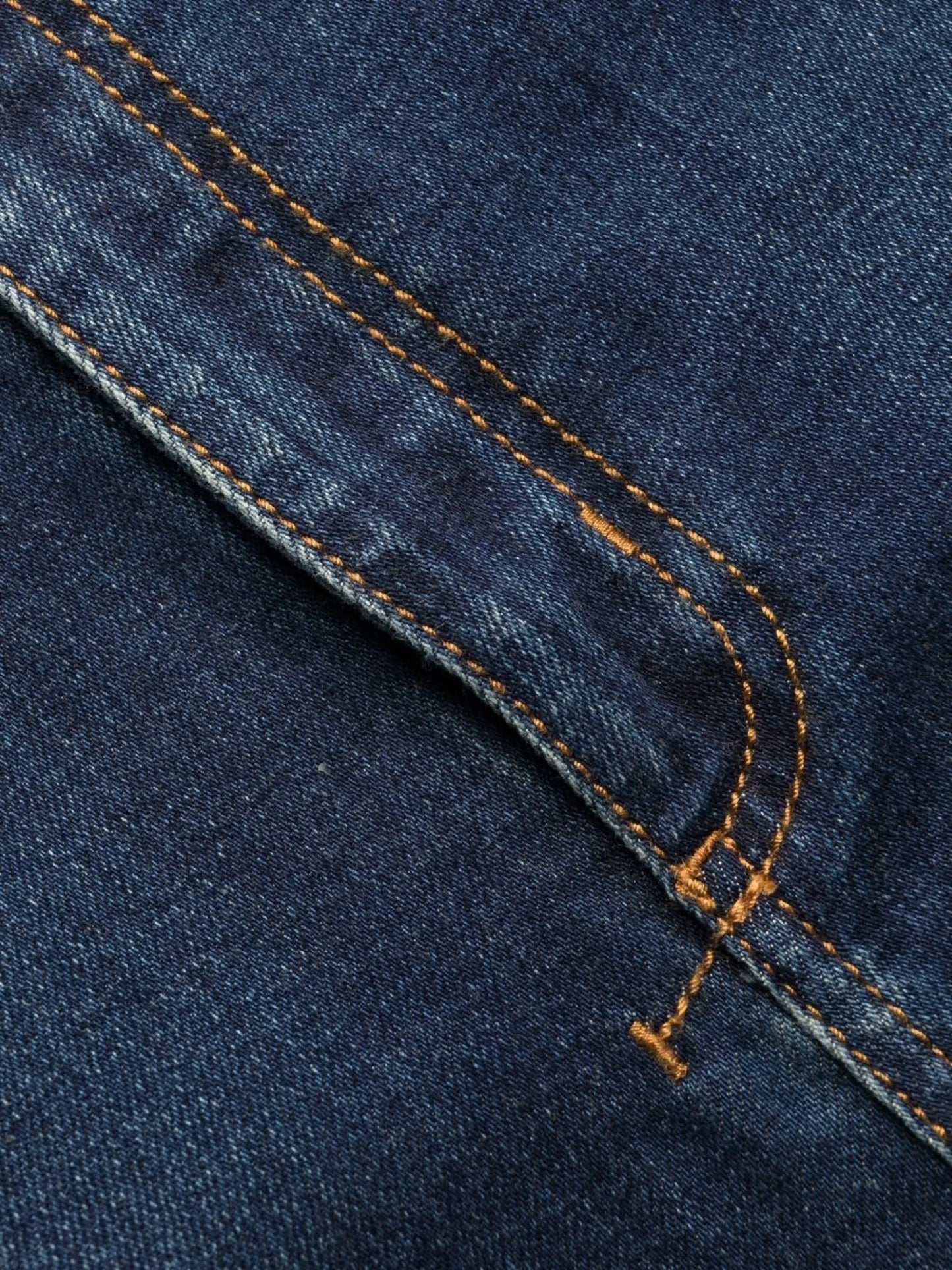 mid-rise flared-leg denim jeans